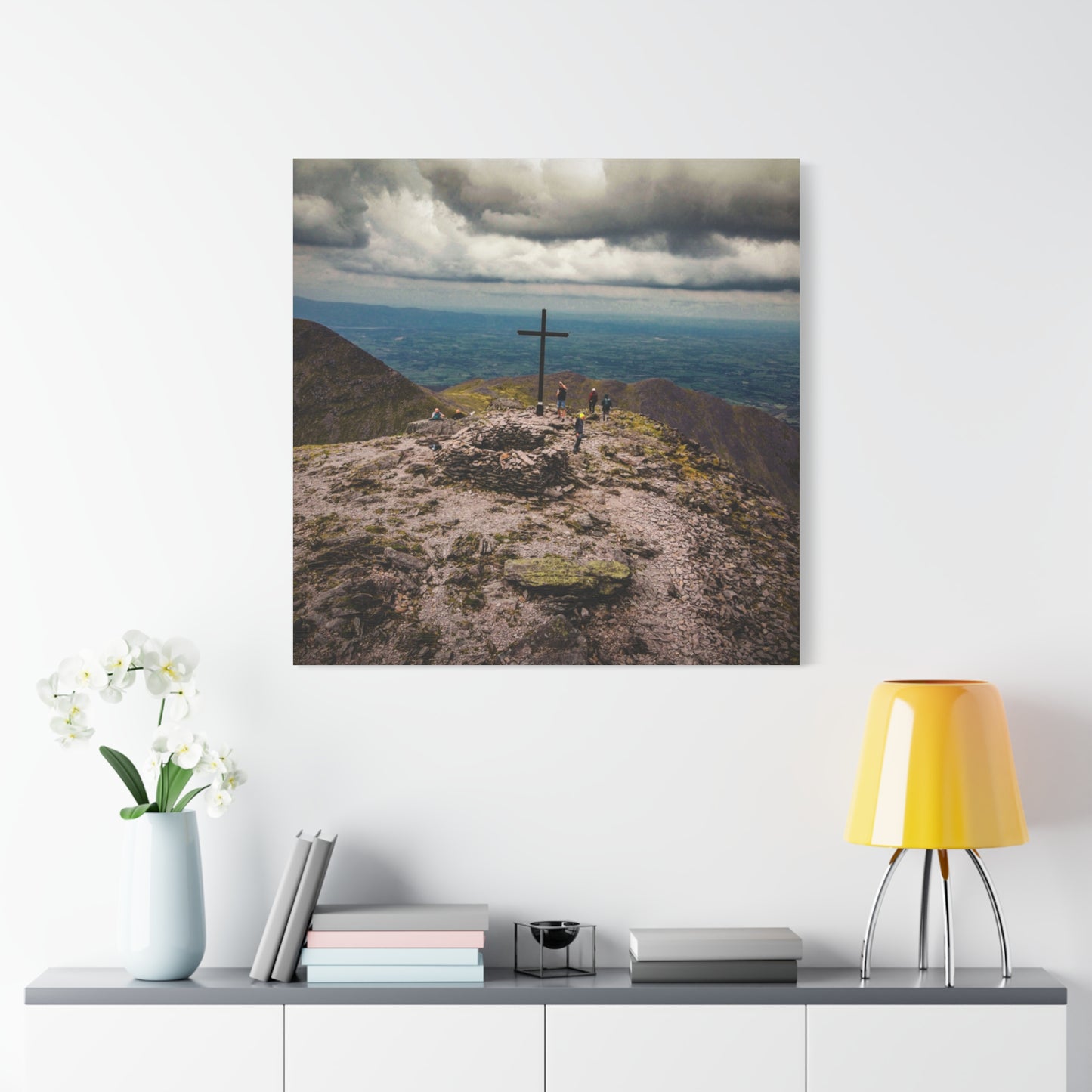 Carrauntoohil Summit Matte Canvas, Stretched, 1.25"