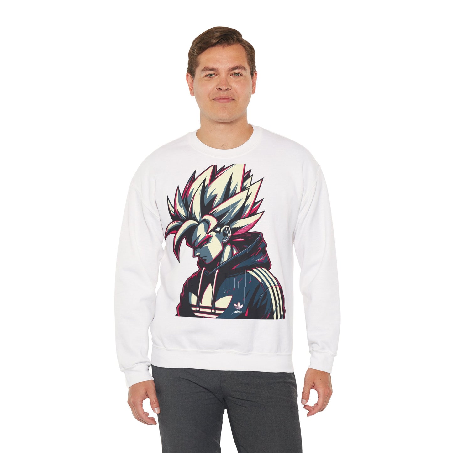 Retro Anime Crewneck Sweatshirt - Unisex Heavy Blend™