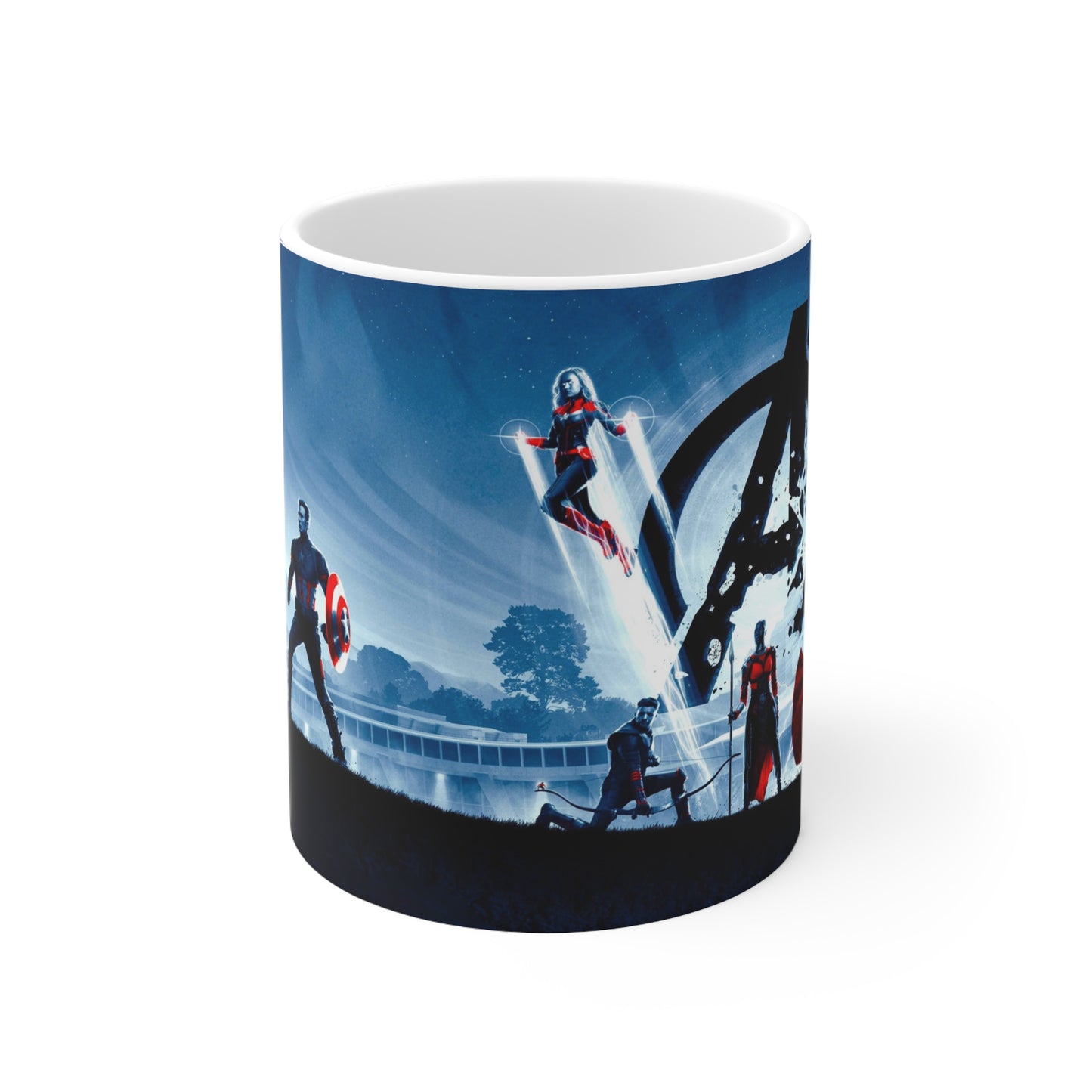 Heroic Ceramic Coffee Mug - 11oz & 15oz Marvel-Inspired Design