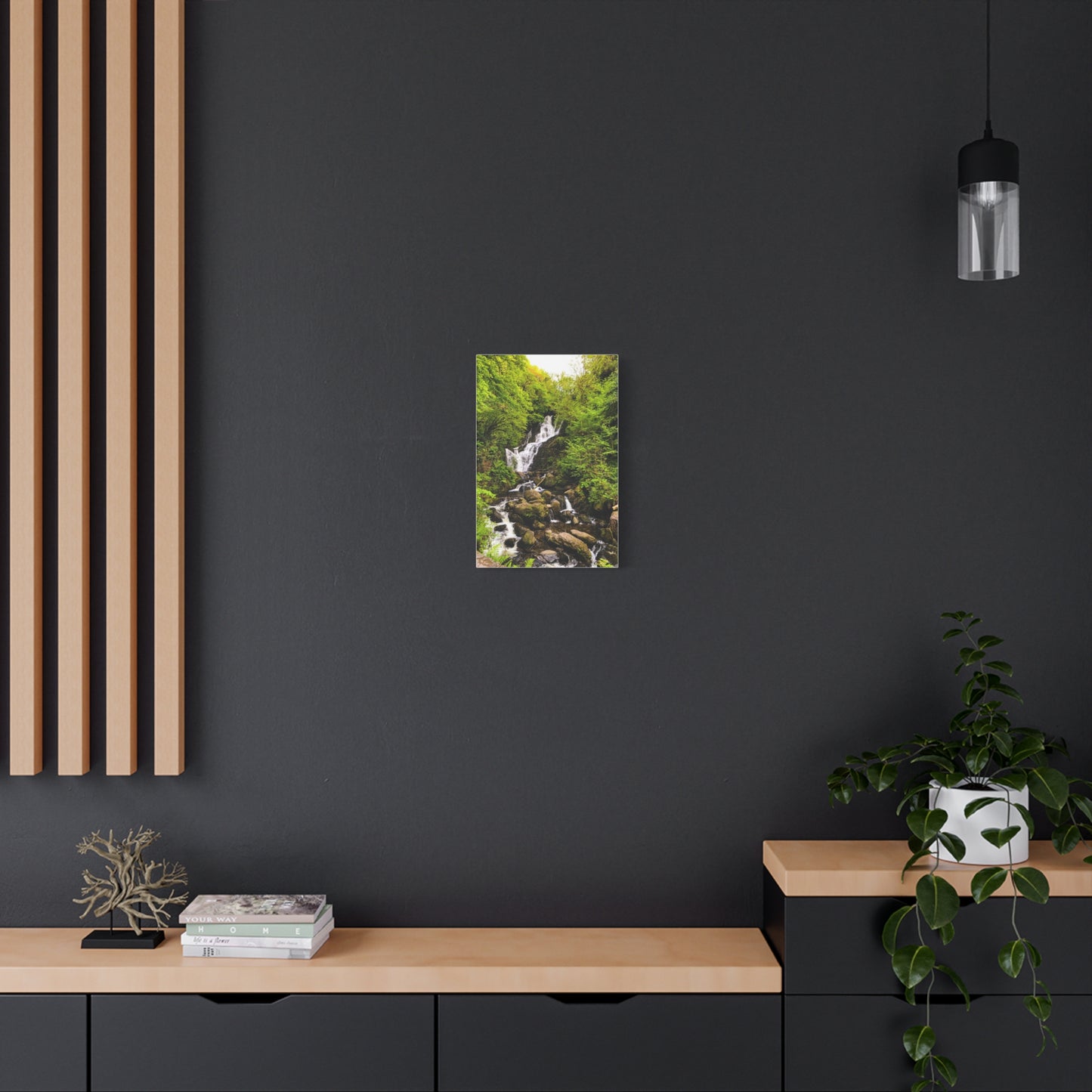 Torc waterfall Matte Canvas, Stretched, 1.25"