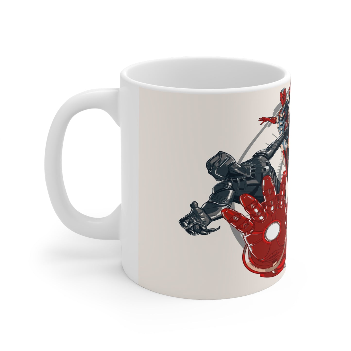 Superhero Ceramic Coffee Mug - 11oz & 15oz - Perfect Gift for Comic Fans