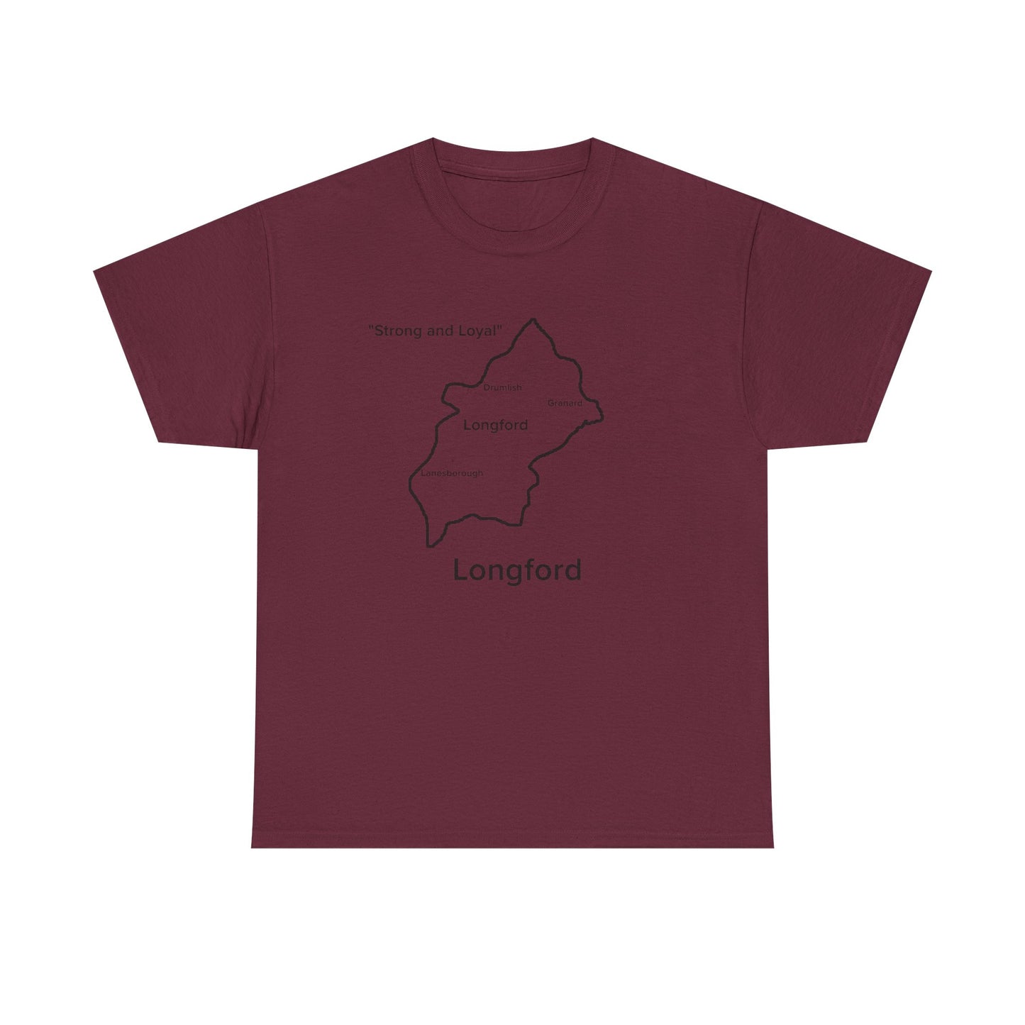 Longford Unisex Heavy Cotton Tee White Edition