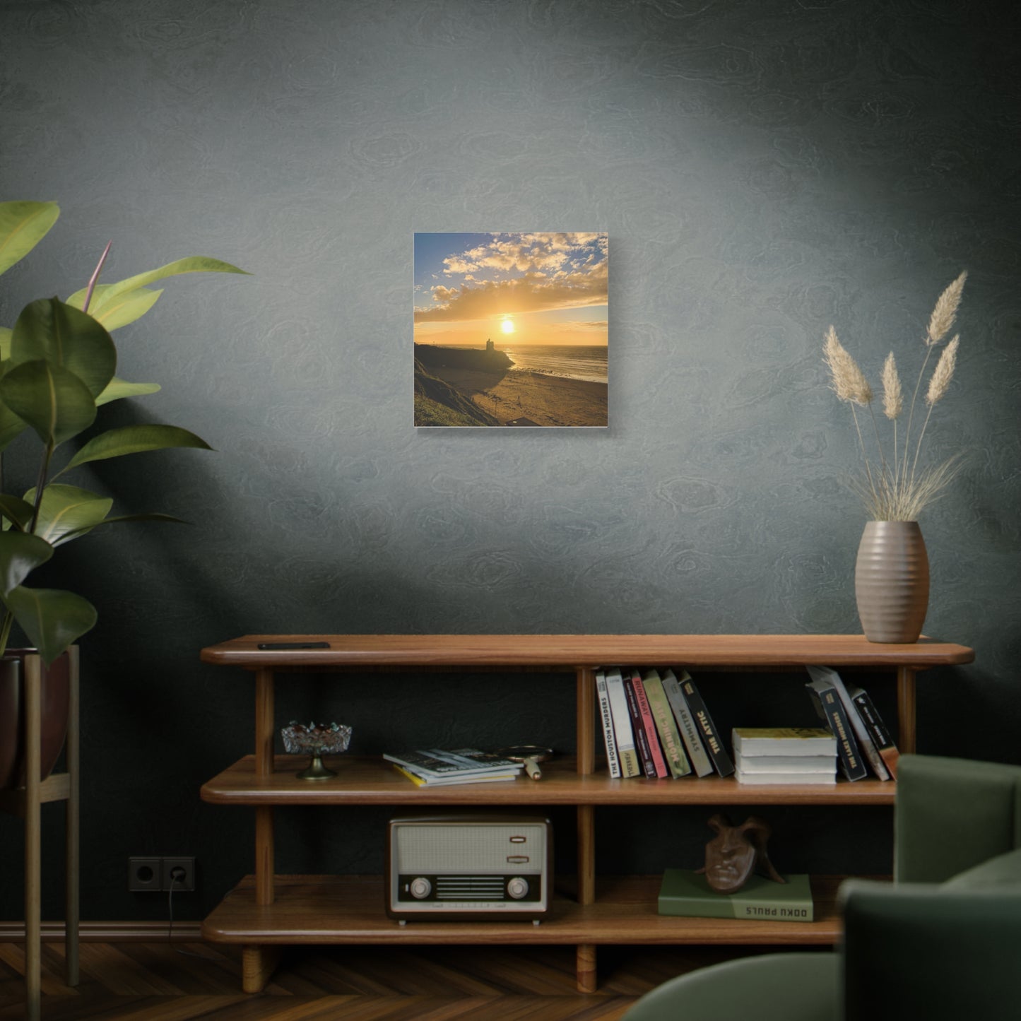Ballybunion Sunset Castle Matte Canvas, Stretched, 1.25"