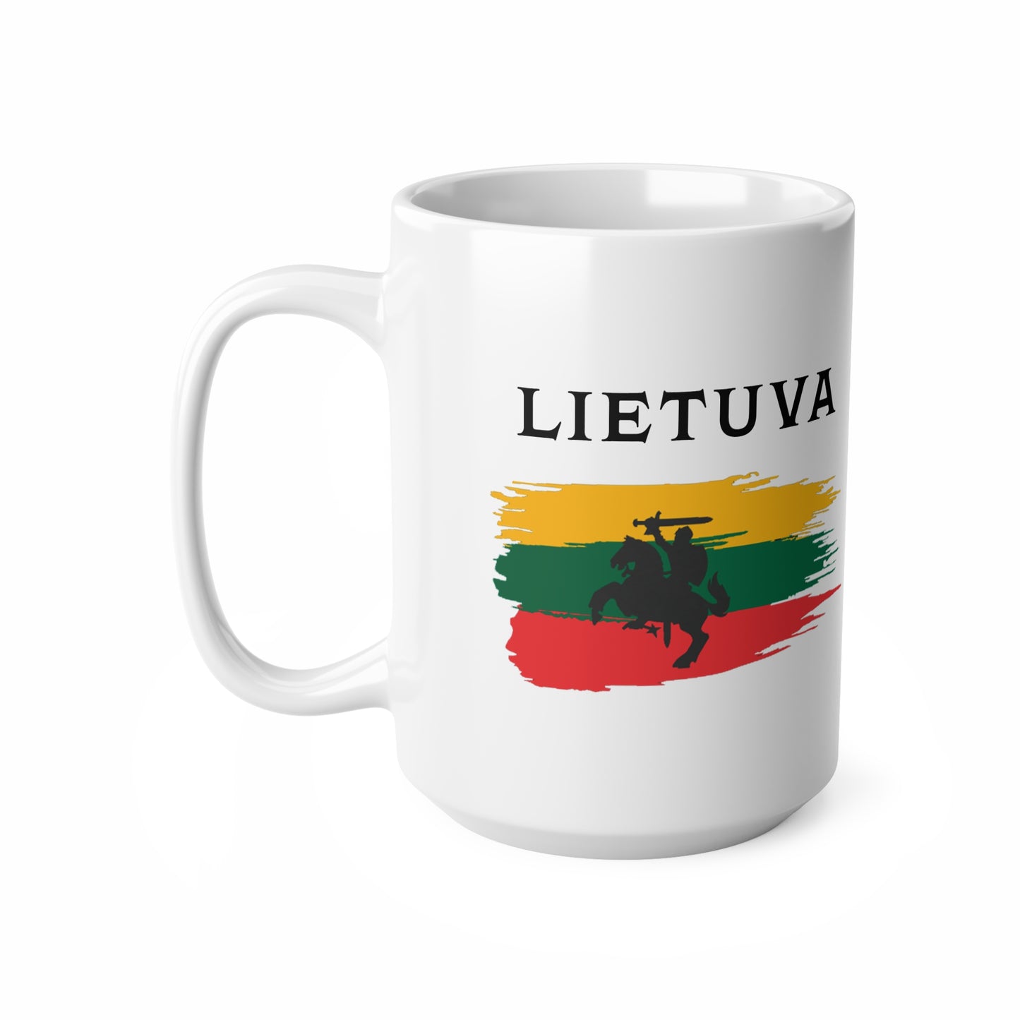 Lithuania Flag Coffee Mug - 11oz & 15oz Ceramic Cups