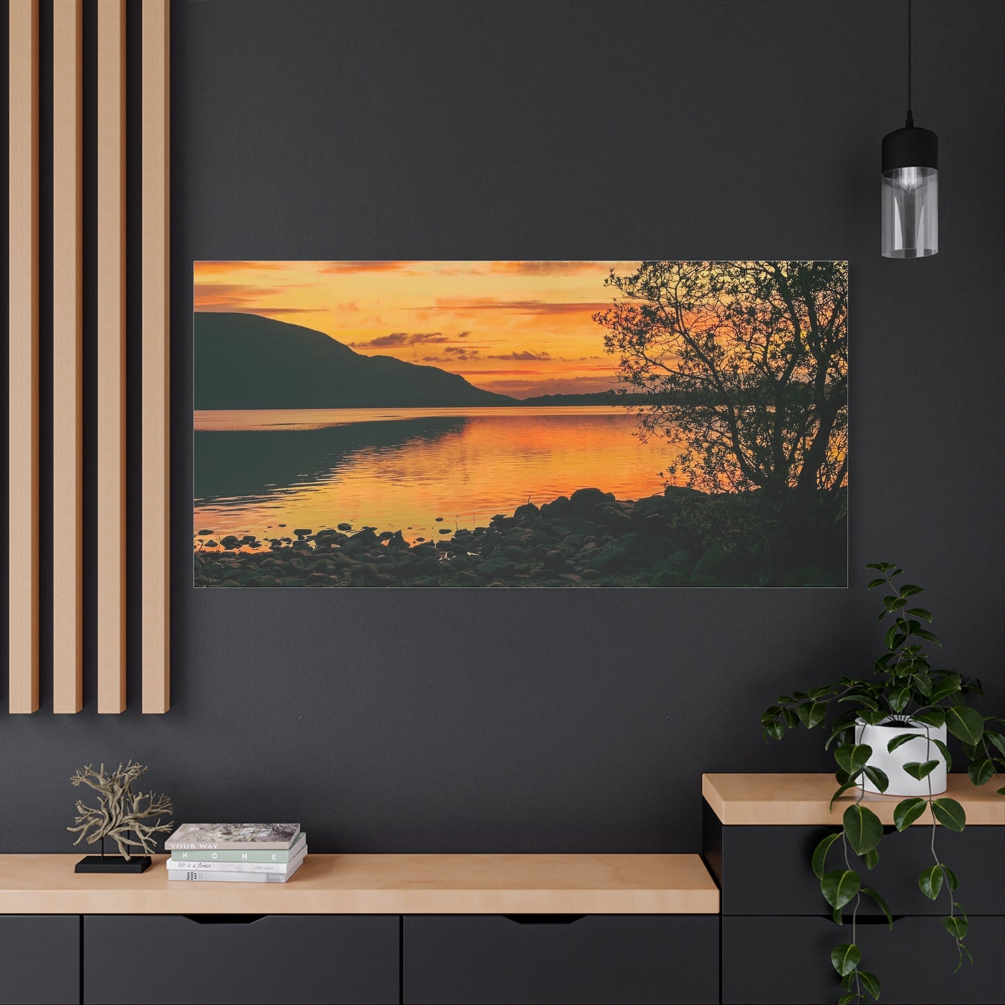 SunSet in Kerry Matte Canvas, Stretched, 1.25"