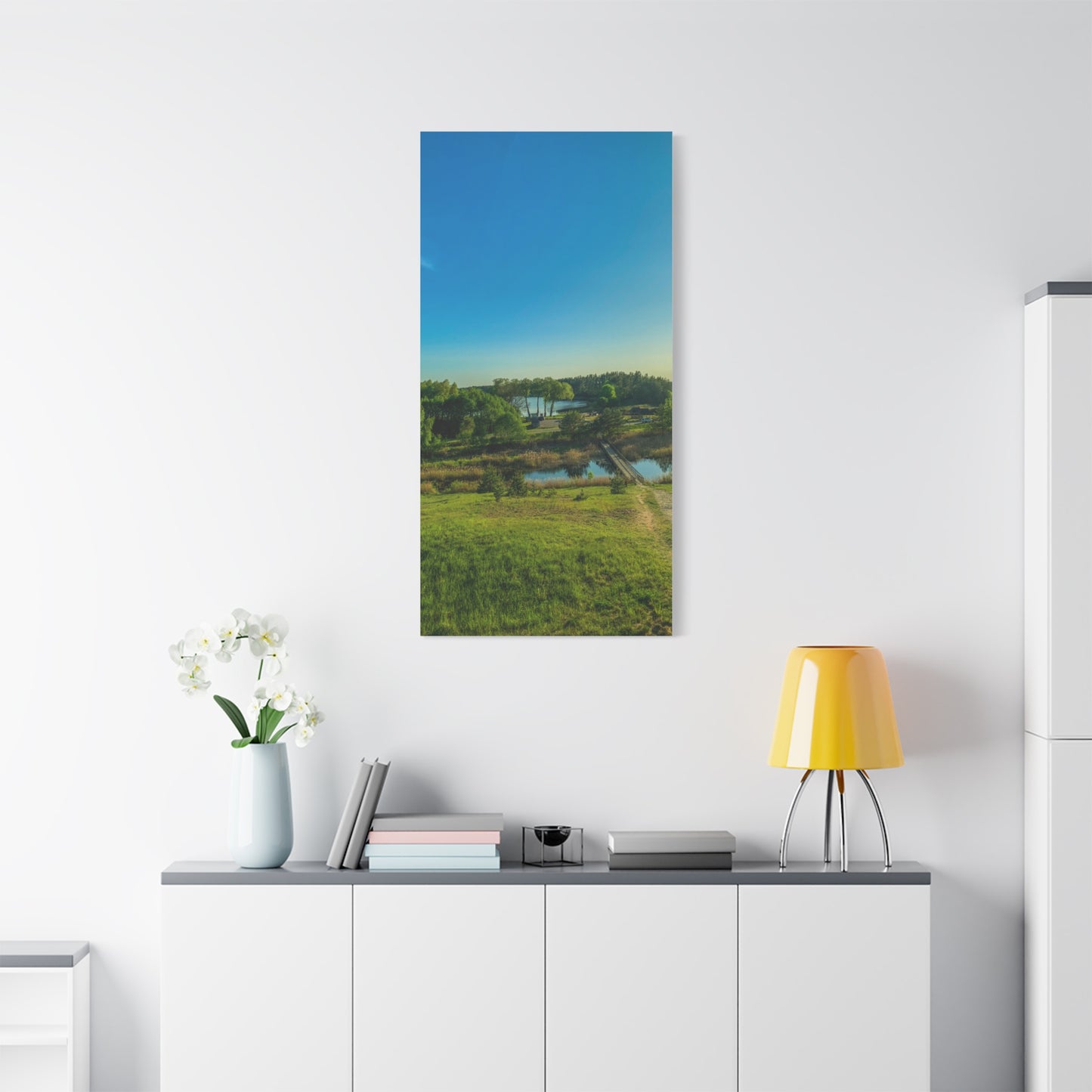 Zagare Lake, Lithuania Matte Canvas, Stretched, 1.25"