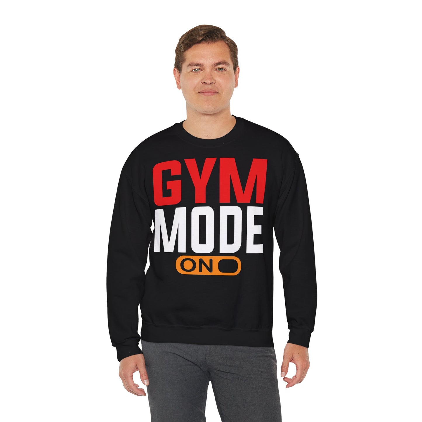 Gym Mode Unisex Heavy Blend™ Crewneck Sweatshirt