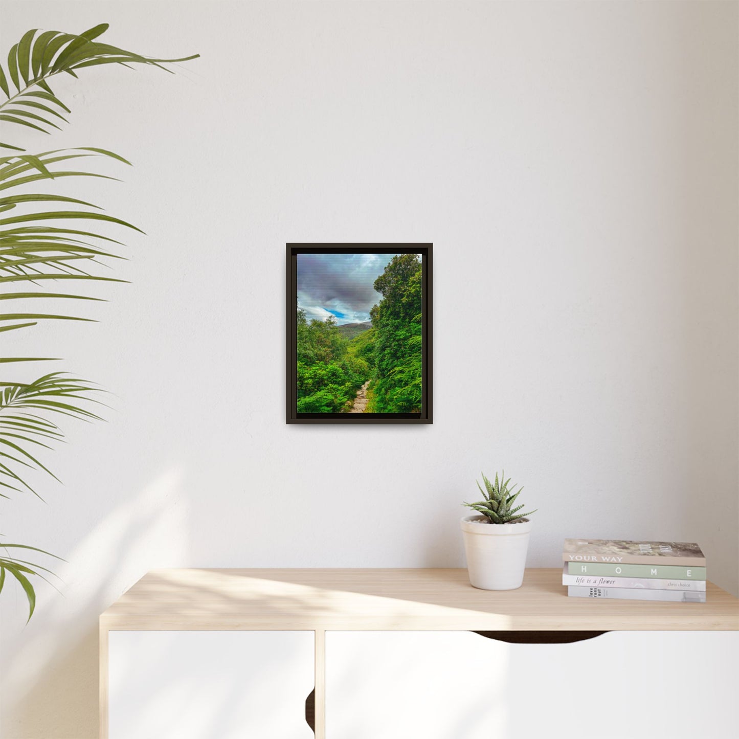 Torc Trail Matte Canvas, Framed (Multi-color)