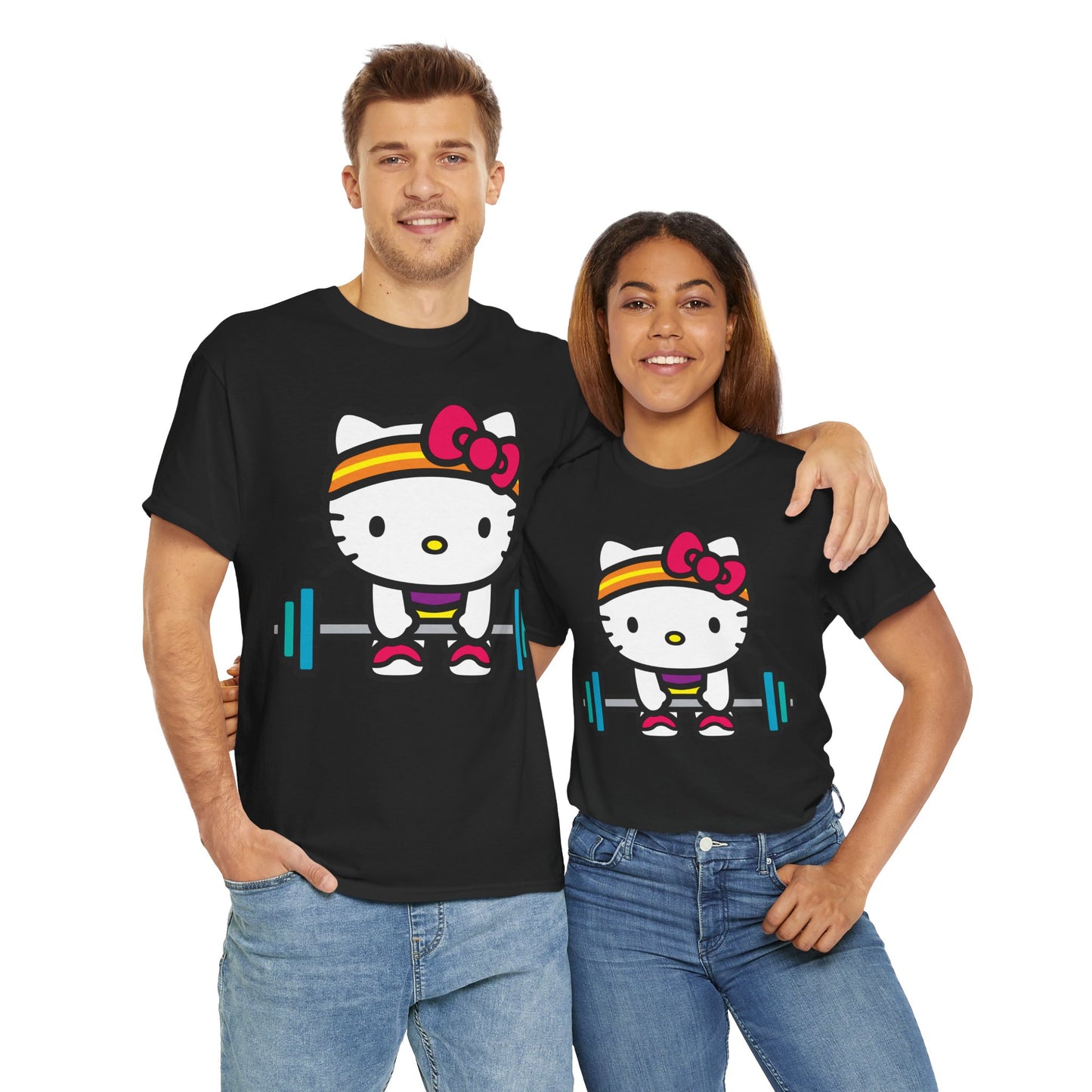 Kitty Gym Unisex Heavy Cotton Tee