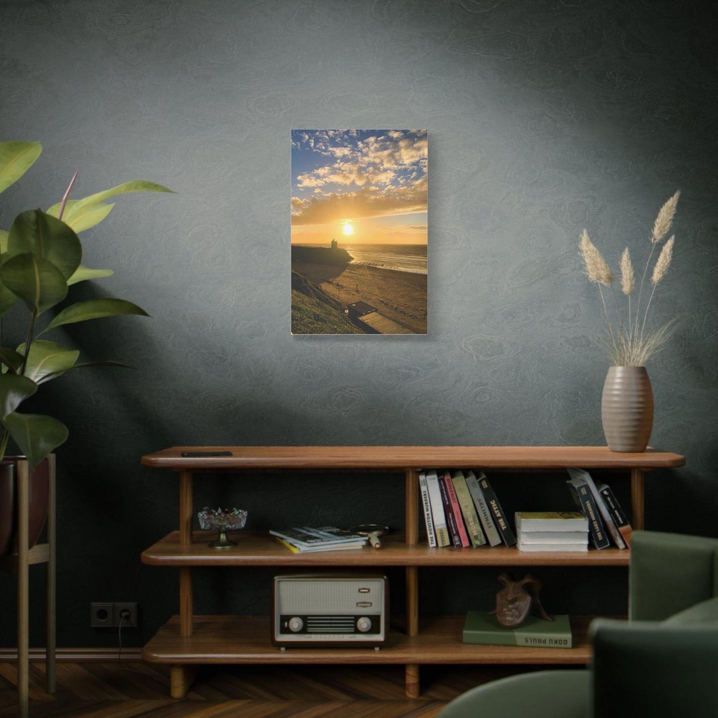 Ballybunion Sunset Castle Matte Canvas, Stretched, 1.25"