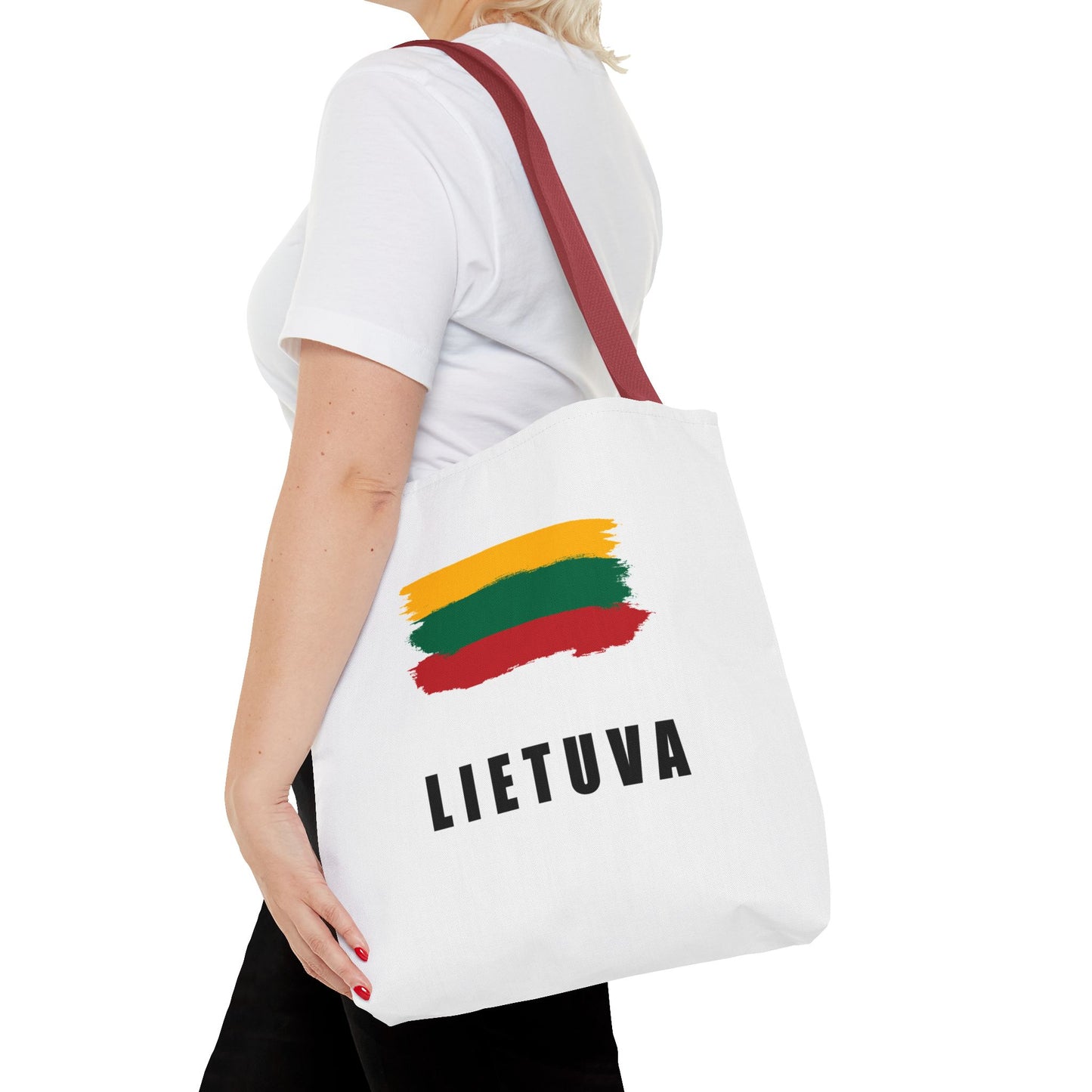 Lietuva Tote Bag – Stylish Lithuanian Flag Design