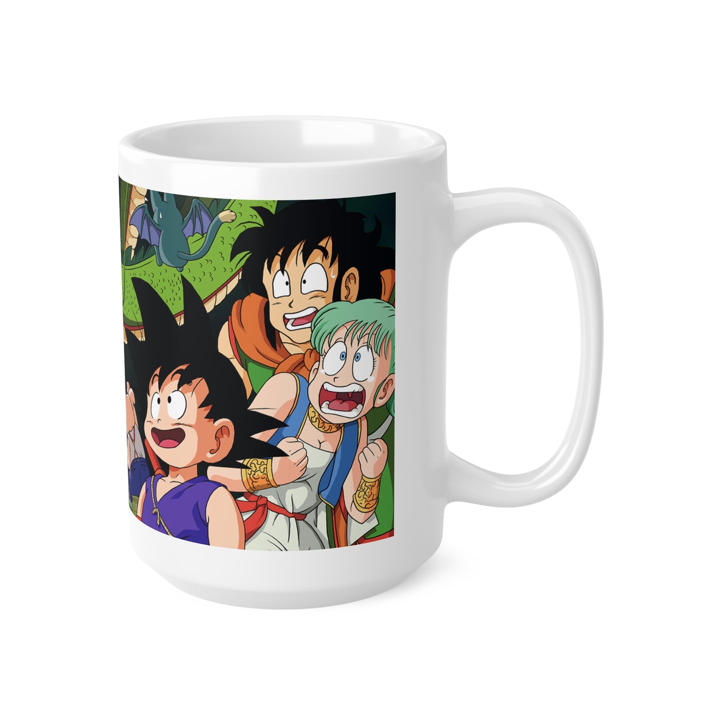 Dragon Ball Z Ceramic Coffee Cups - 11oz & 15oz - Perfect for Fans!