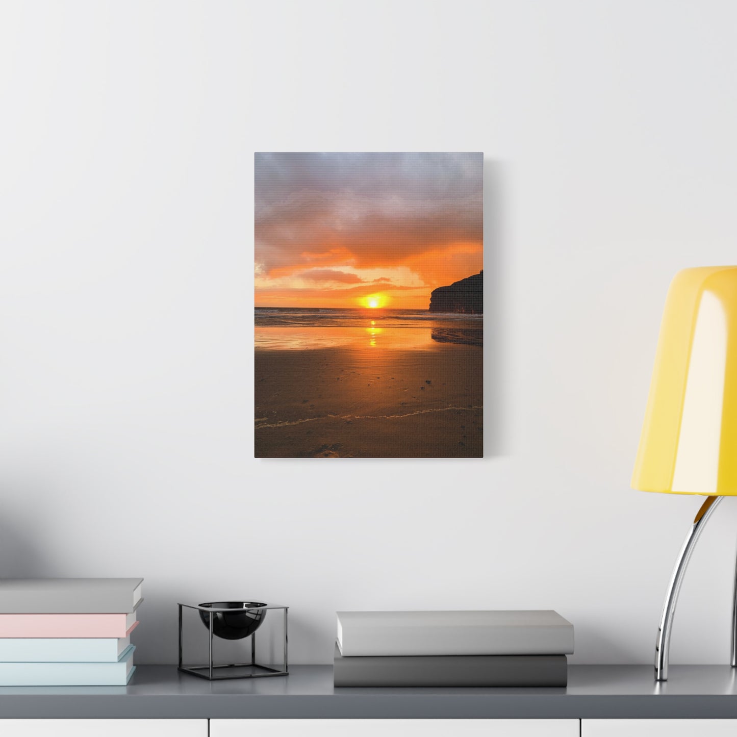 Sunset in Ballybunion Matte Canvas, Stretched, 1.25"