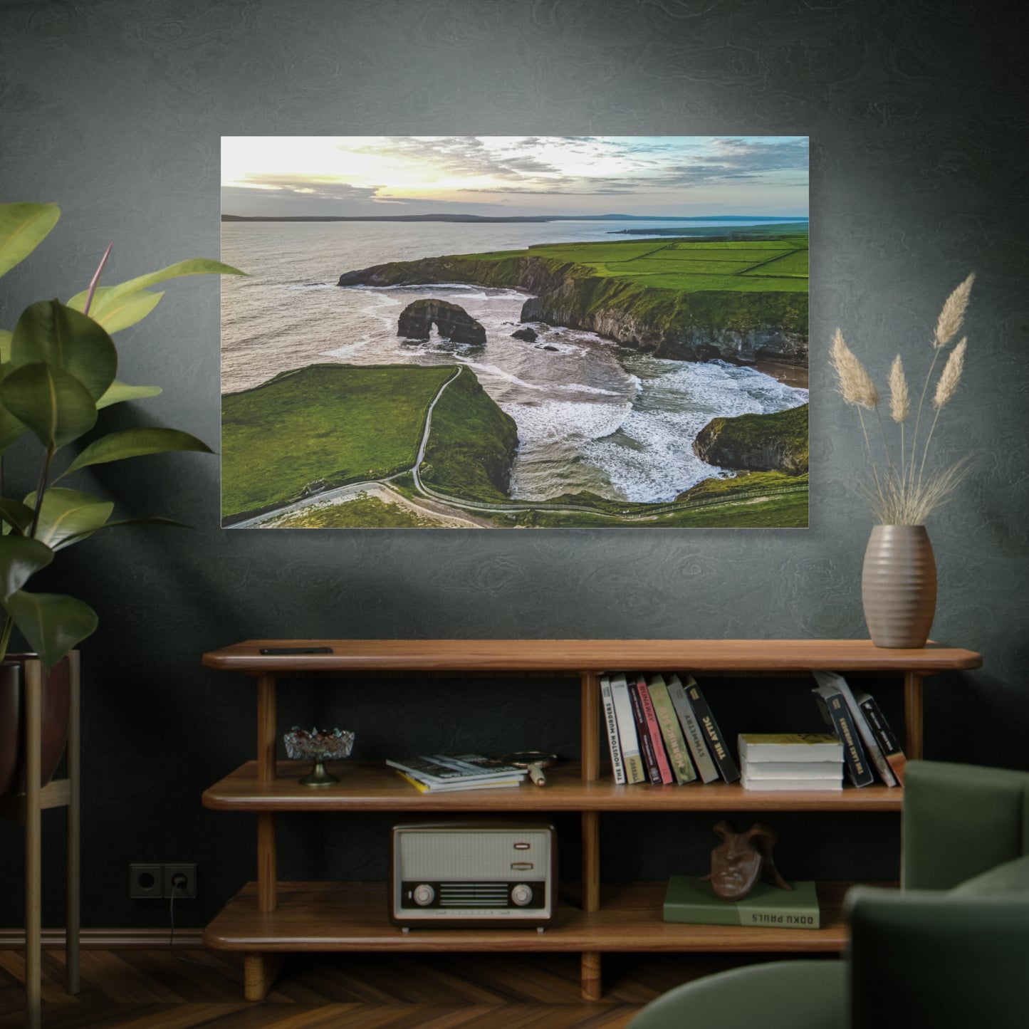 Virgin Rock Ballybunion Matte Canvas, Stretched, 1.25"