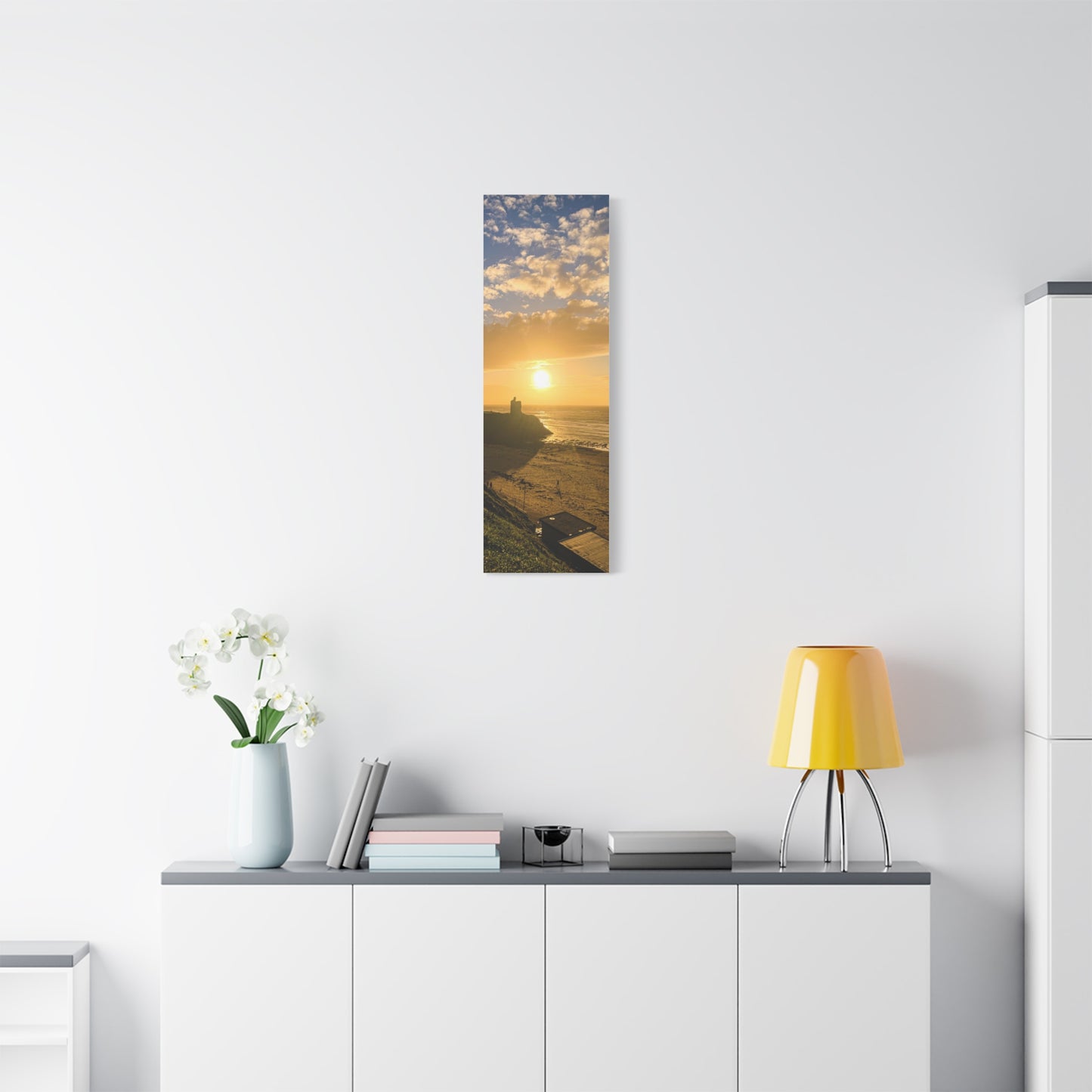 Ballybunion Sunset Castle Matte Canvas, Stretched, 1.25"