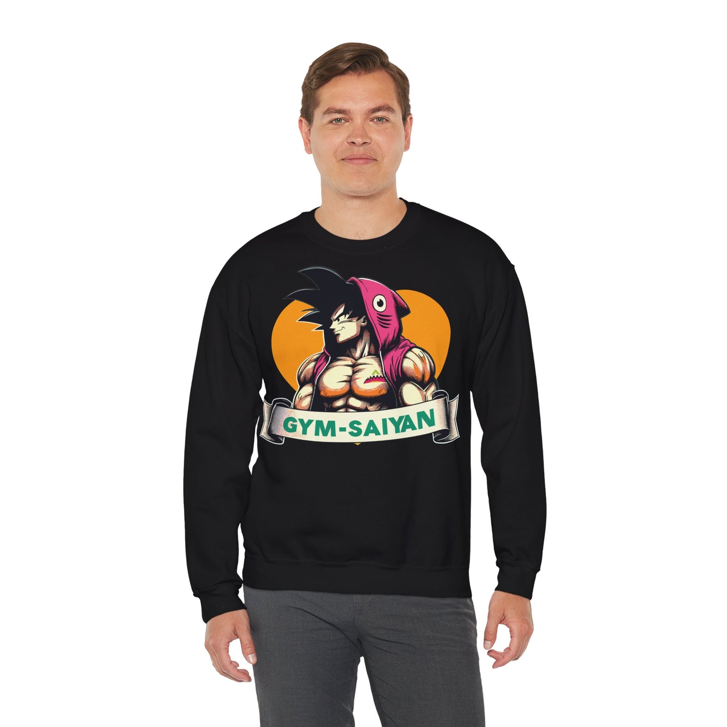 Gym Saiyan Unisex Sweatshirt - Perfect for Fitness Enthusiasts