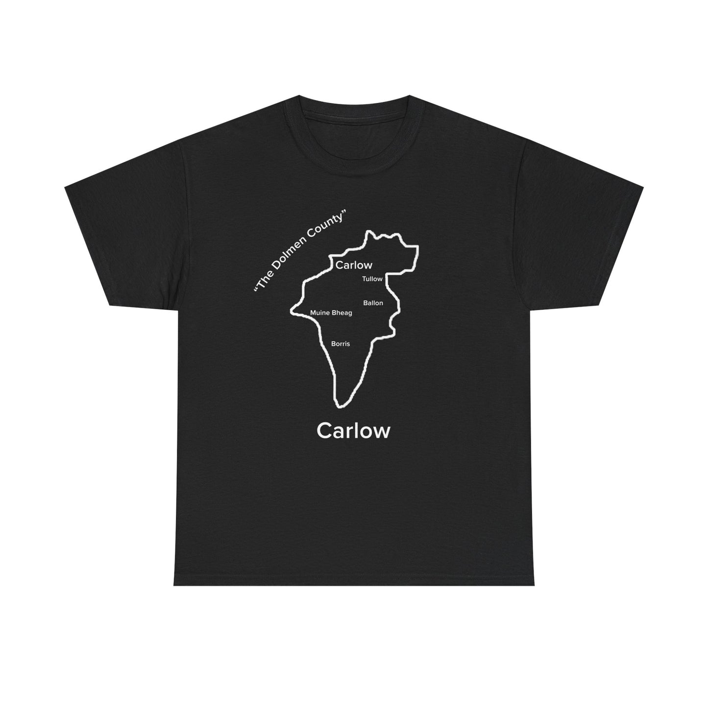 Carlow Unisex Heavy Cotton T-Shirt Black Edition