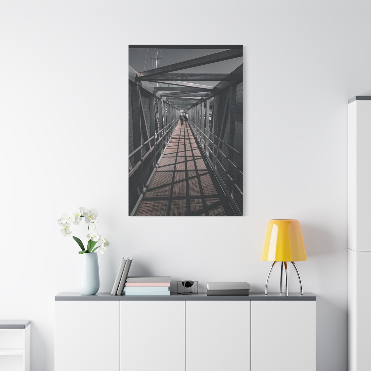 Dingle Pier Matte Canvas, Stretched, 1.25"
