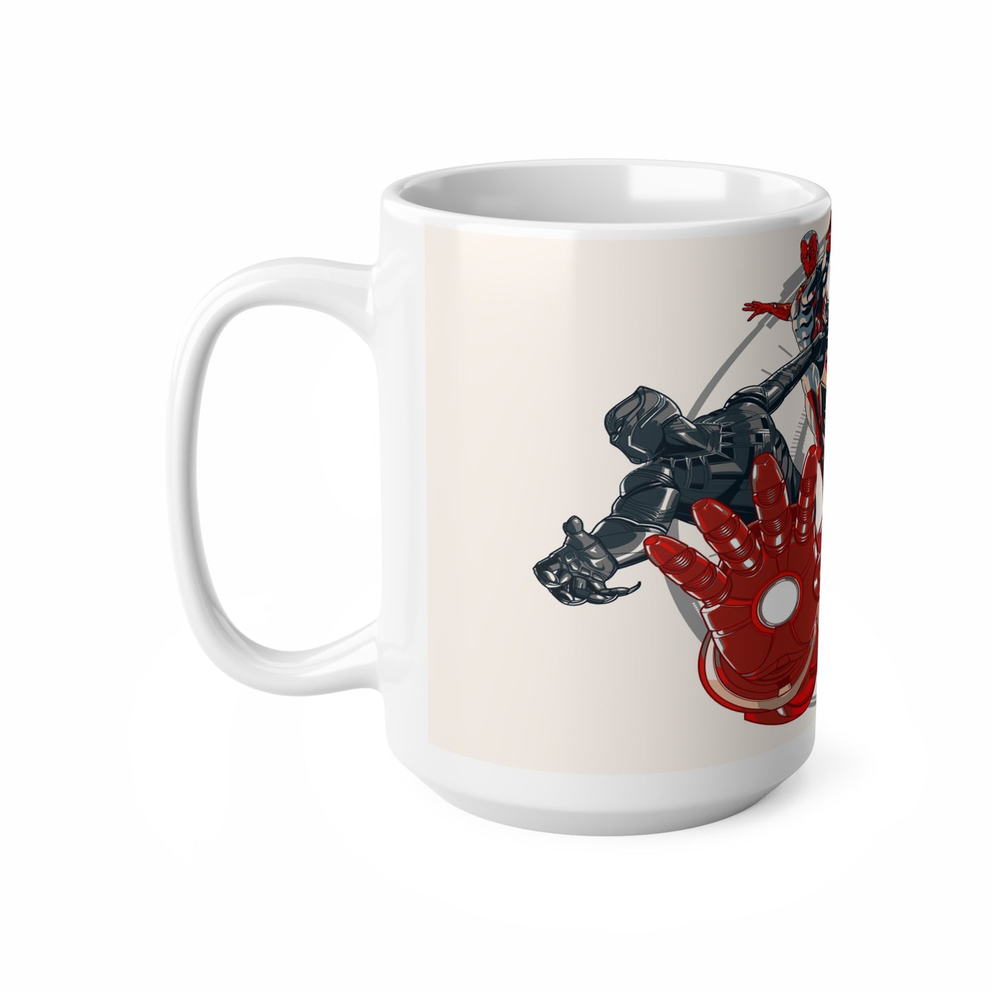 Superhero Ceramic Coffee Mug - 11oz & 15oz - Perfect Gift for Comic Fans