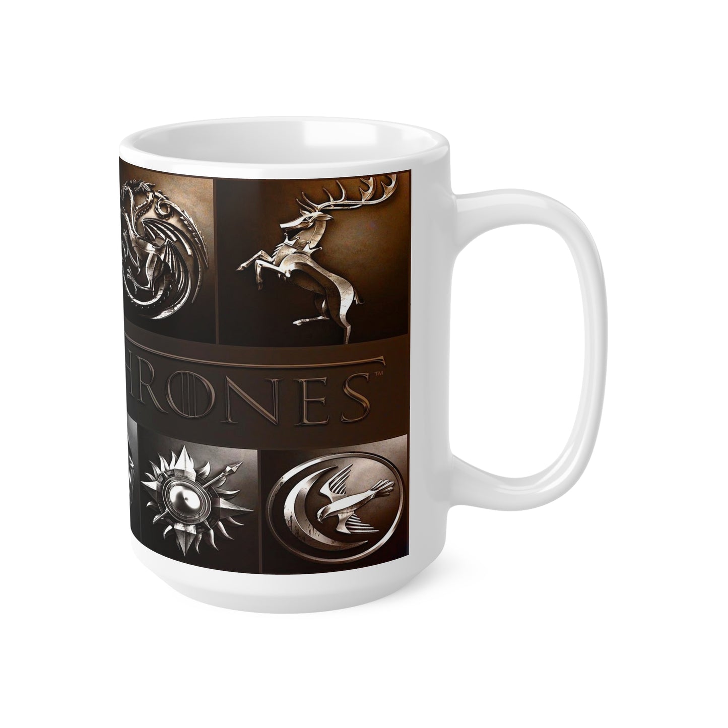 Game of Thrones Ceramic Coffee Mug - 11oz & 15oz - Fantasy Drinkware for Fans