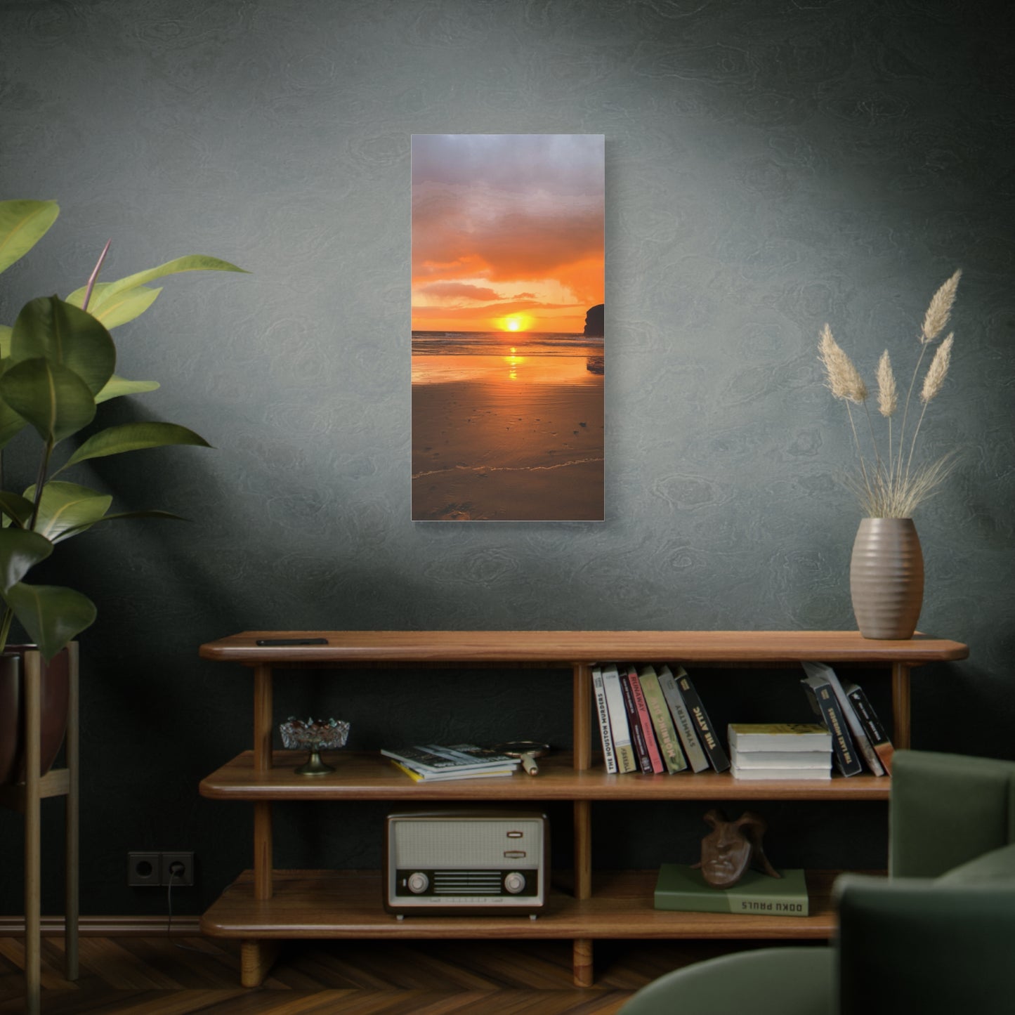 Sunset in Ballybunion Matte Canvas, Stretched, 1.25"