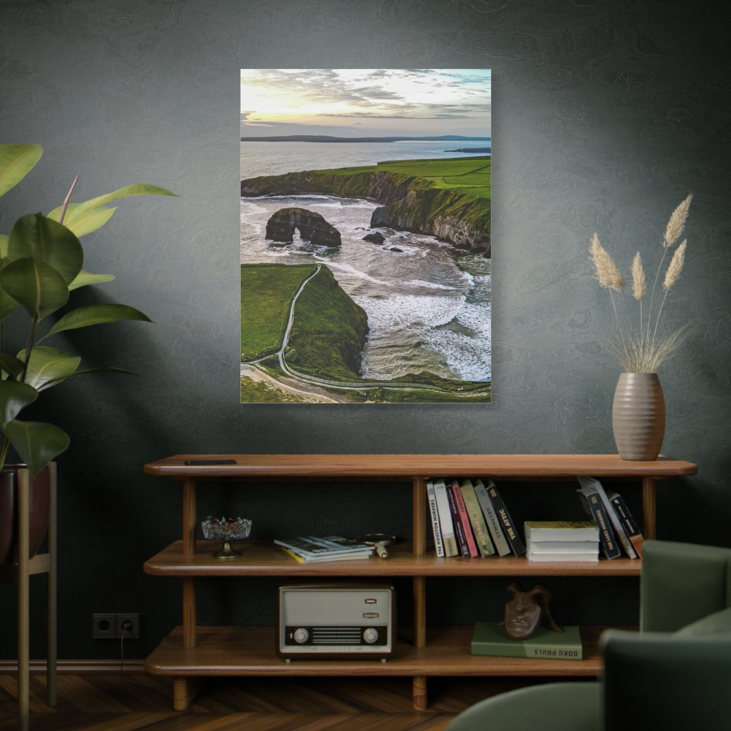 Virgin Rock Ballybunion Matte Canvas, Stretched, 1.25"