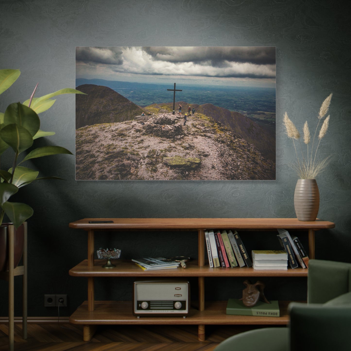 Carrauntoohil Summit Matte Canvas, Stretched, 1.25"