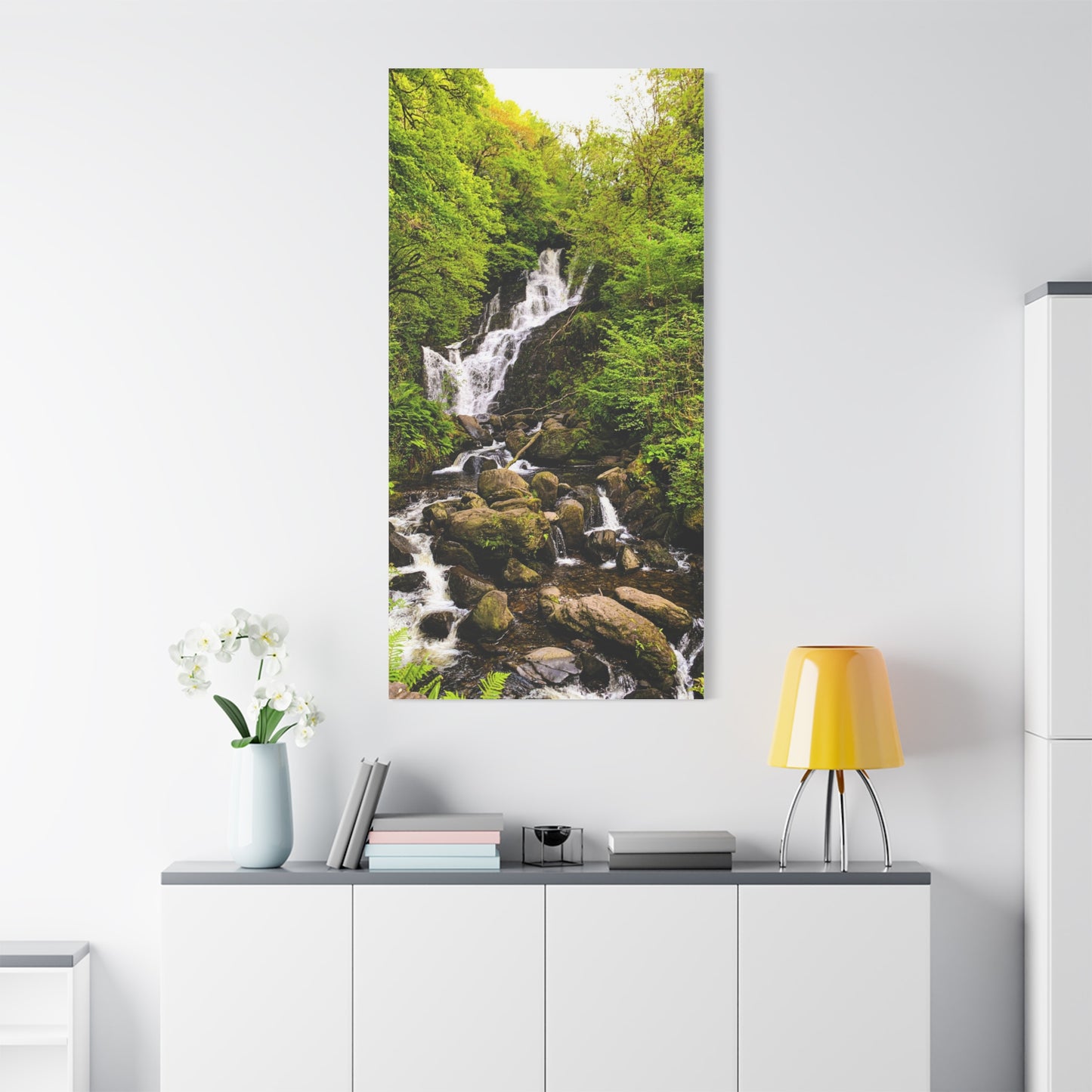 Torc waterfall Matte Canvas, Stretched, 1.25"