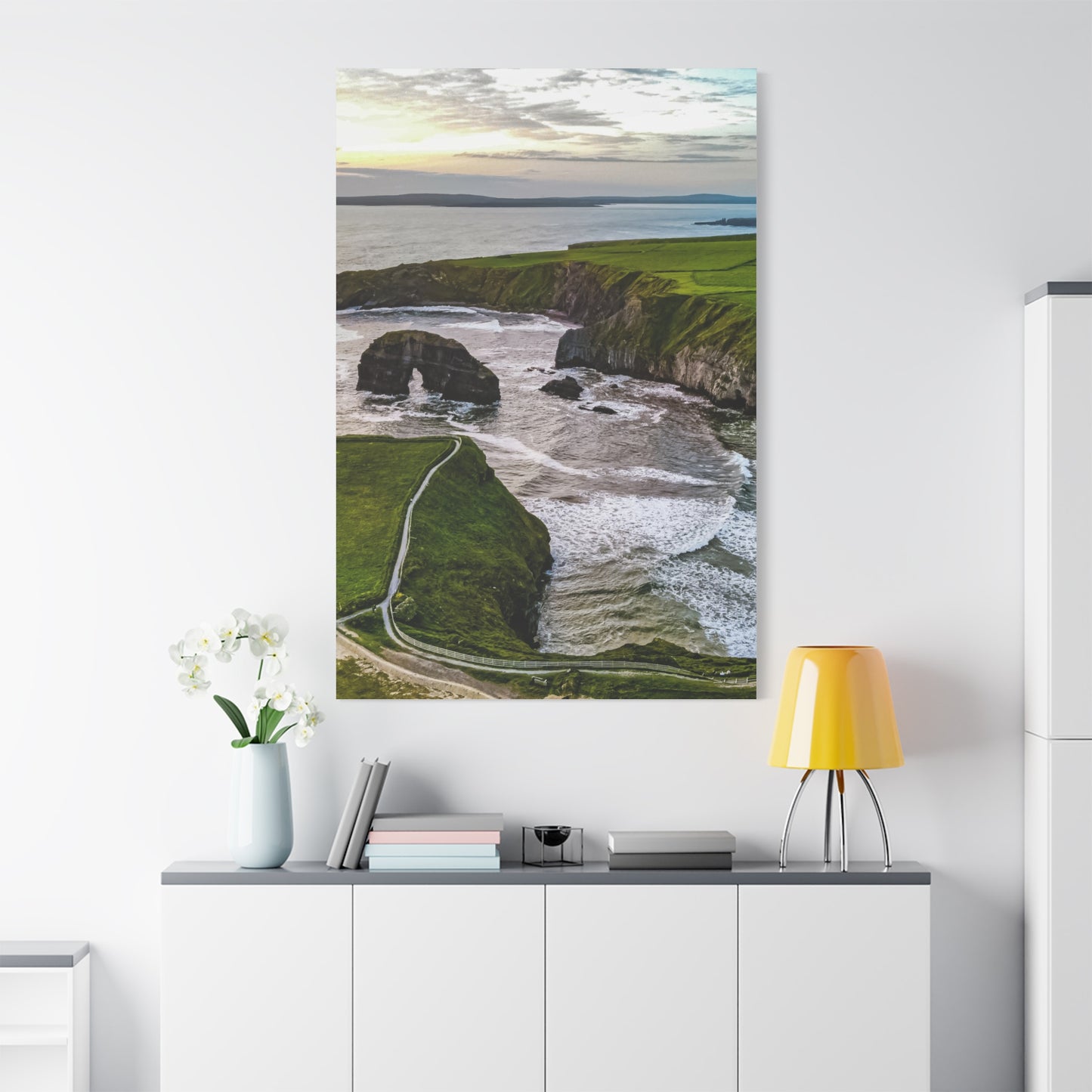 Virgin Rock Ballybunion Matte Canvas, Stretched, 1.25"