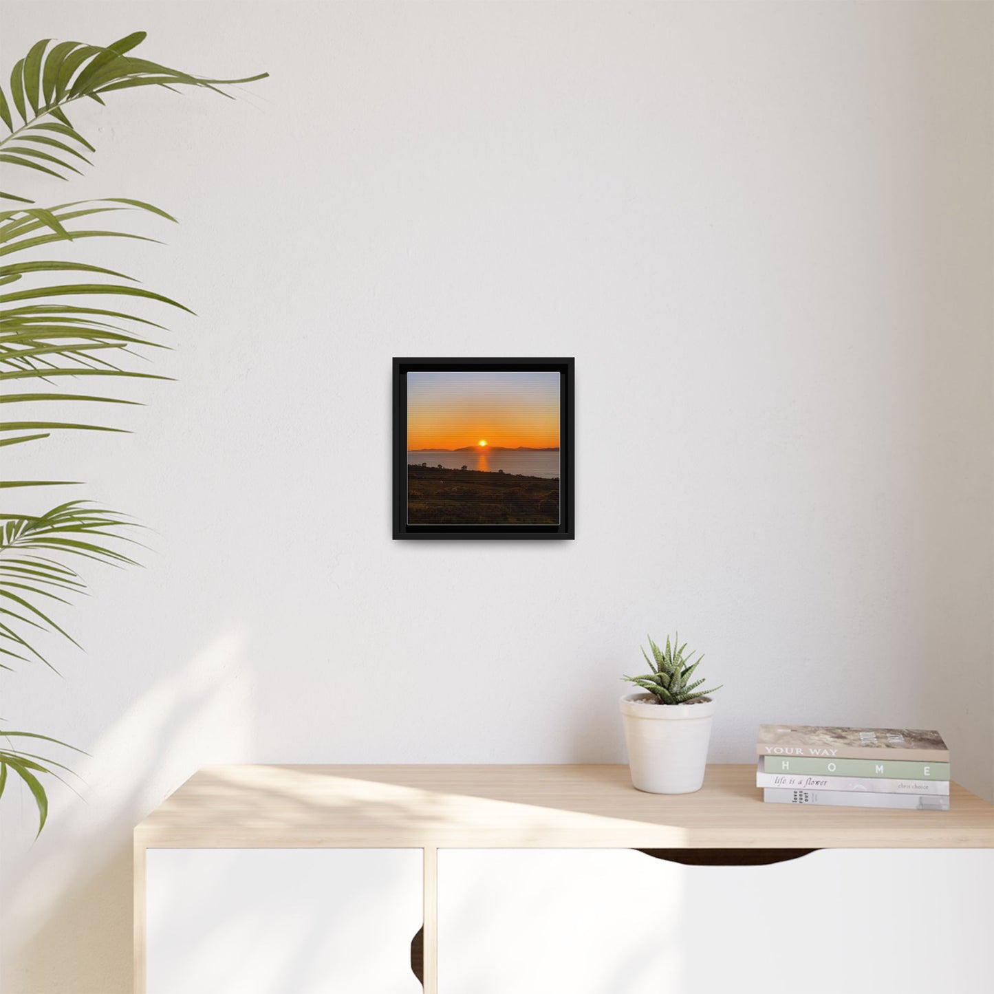 Sunset Ring Of Kerry Matte Canvas, Framed (Multi-color)
