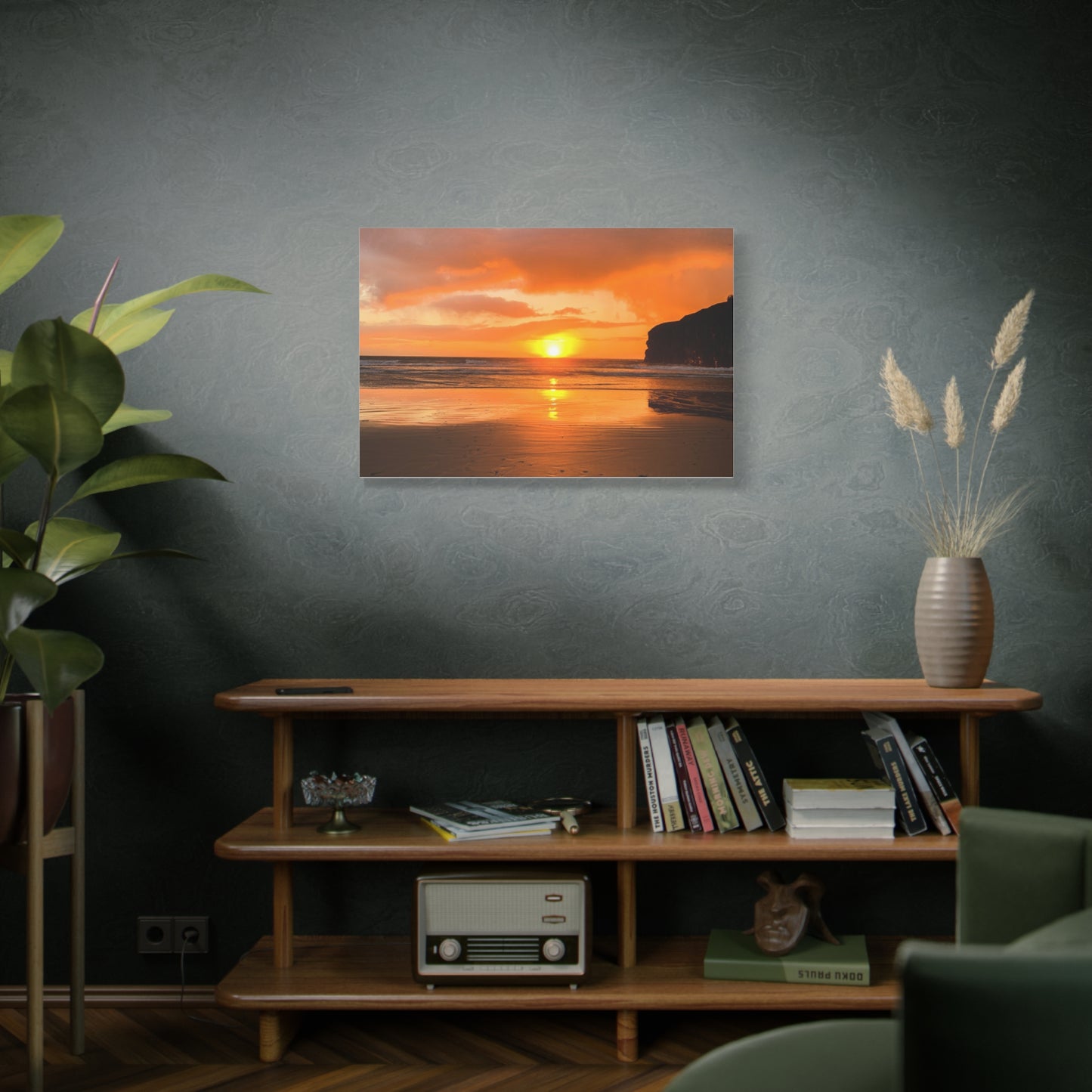 Sunset in Ballybunion Matte Canvas, Stretched, 1.25"