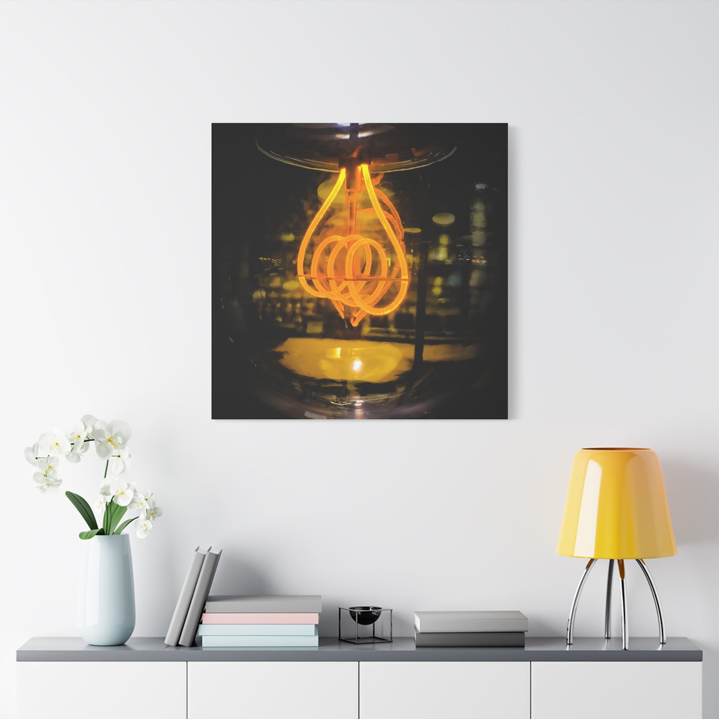 Bulb Matte Canvas, Stretched, 1.25"