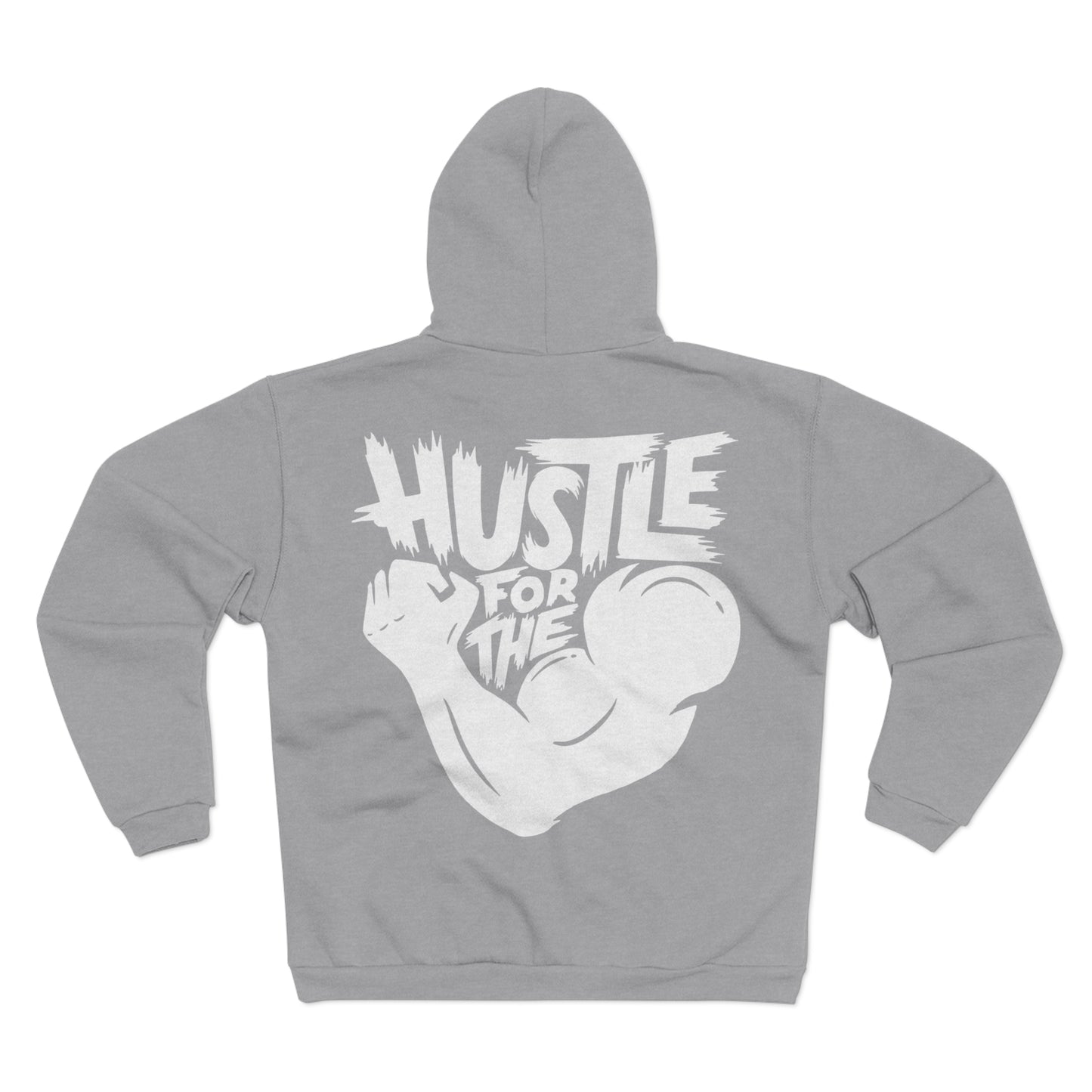 Hustle for the Grind Unisex Hooded Zip Sweatshirt