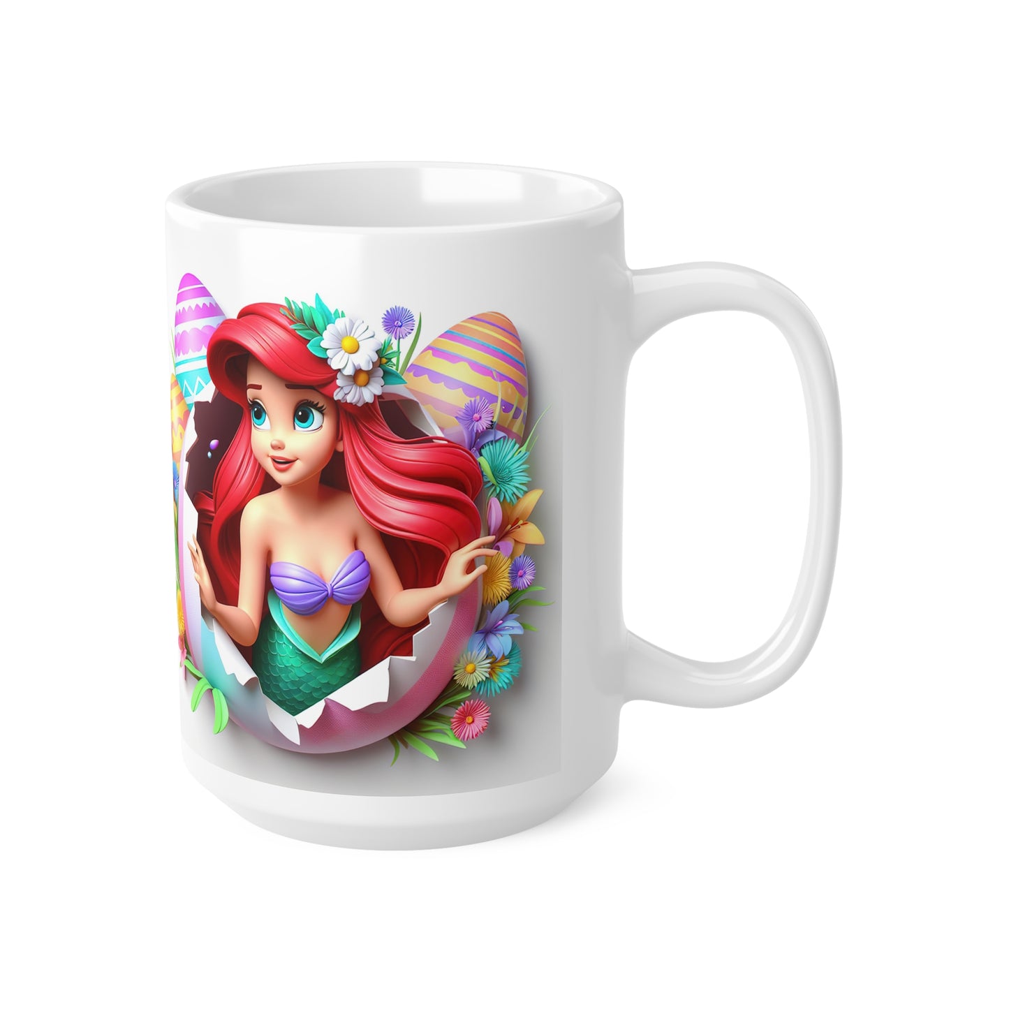 Magical Mermaid Easter Ceramic Coffee Cup | 11oz & 15oz