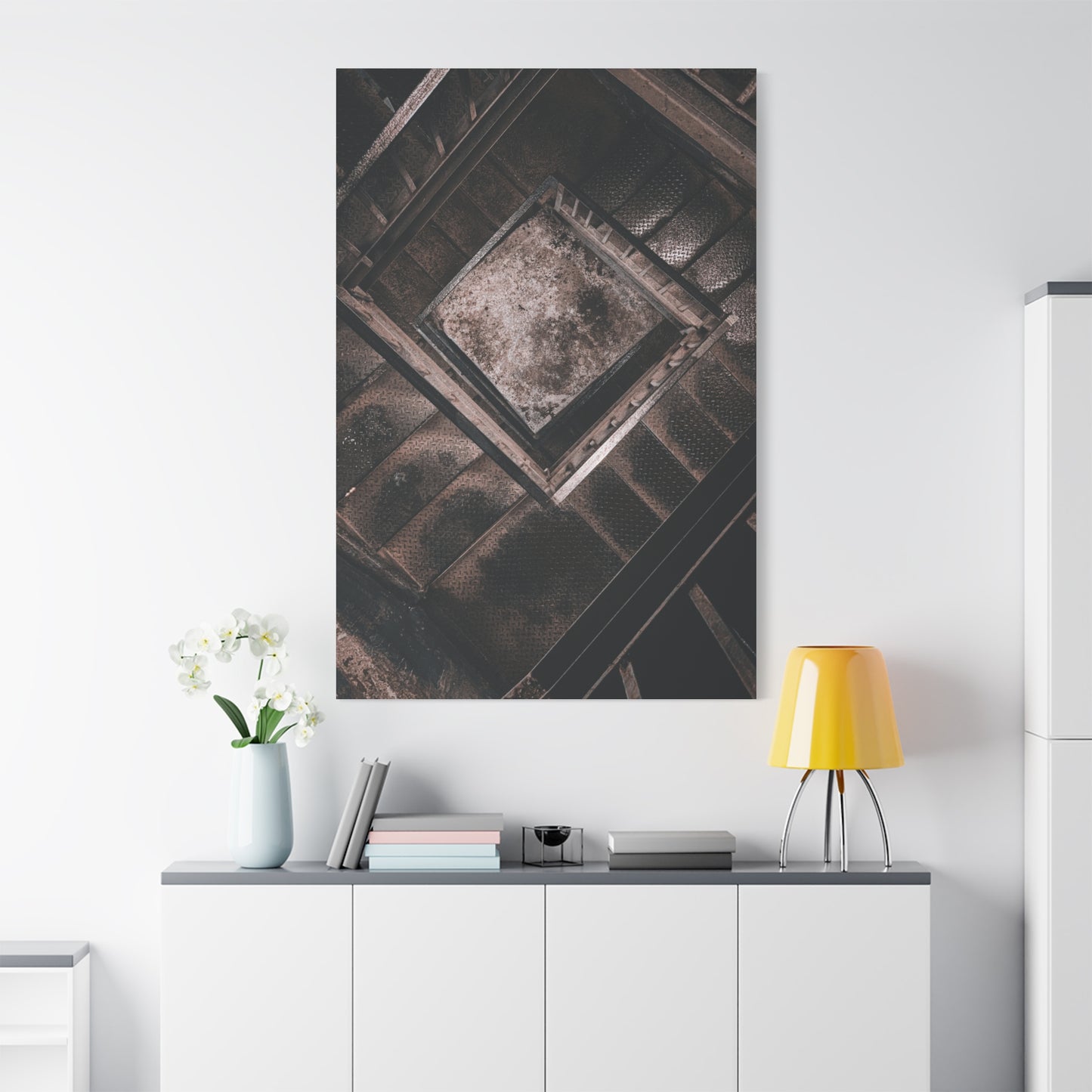 Stairs to Demon World Matte Canvas, Stretched, 1.25"