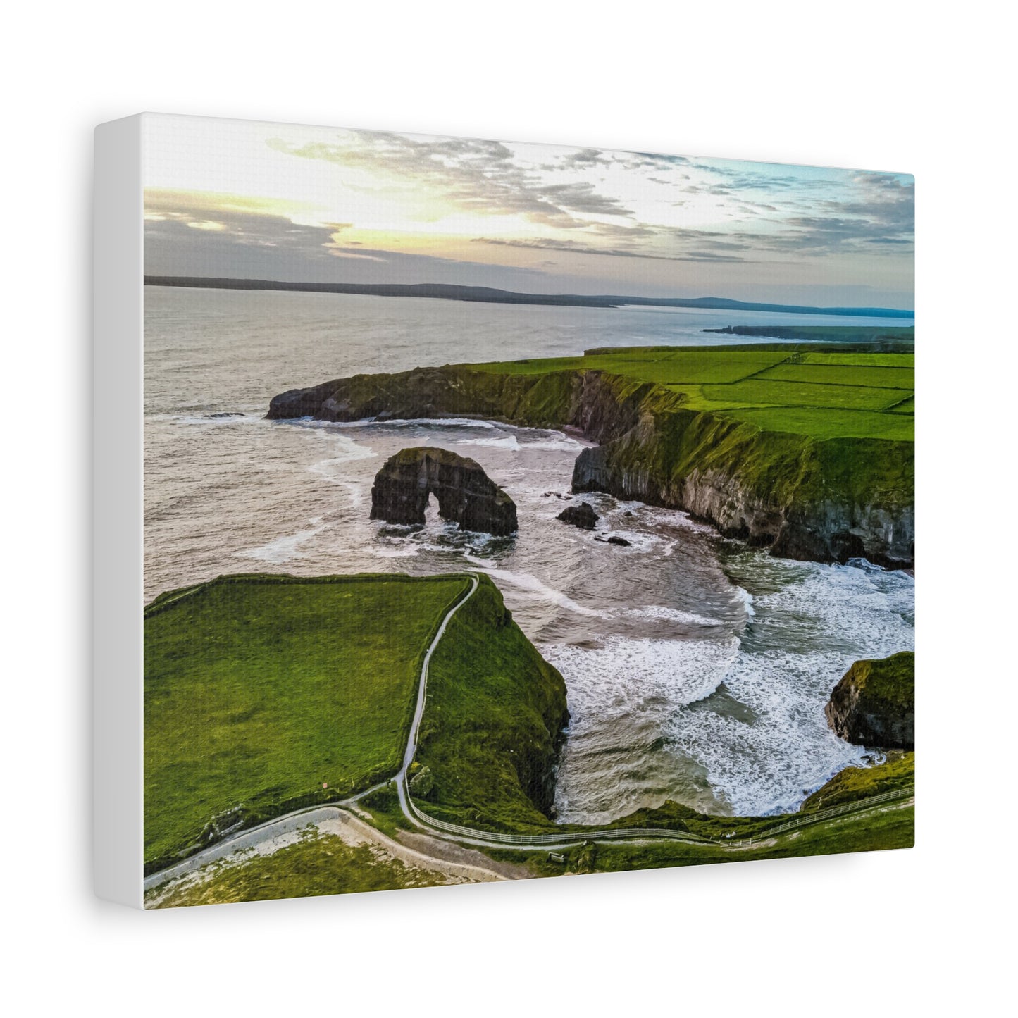 Virgin Rock Ballybunion Matte Canvas, Stretched, 1.25"