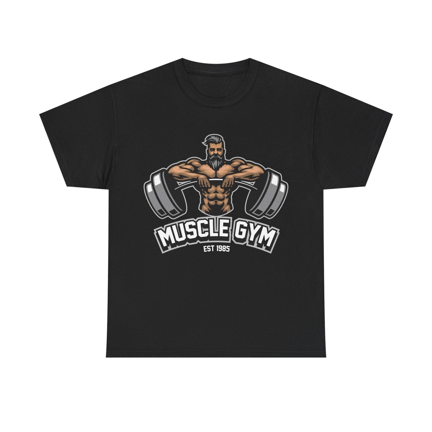 Muscle Gym Unisex Heavy Cotton Tee