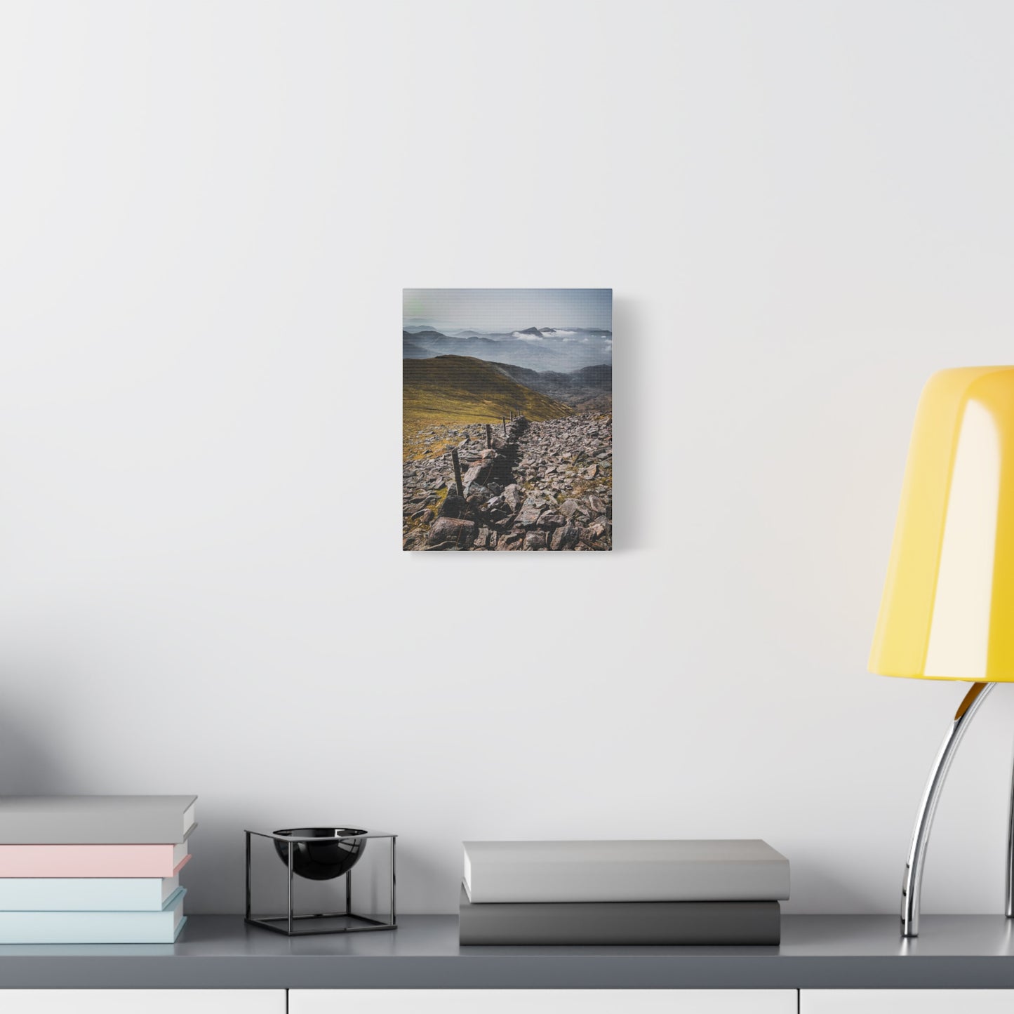 Wall in Mountains Matte Canvas, Stretched, 1.25"