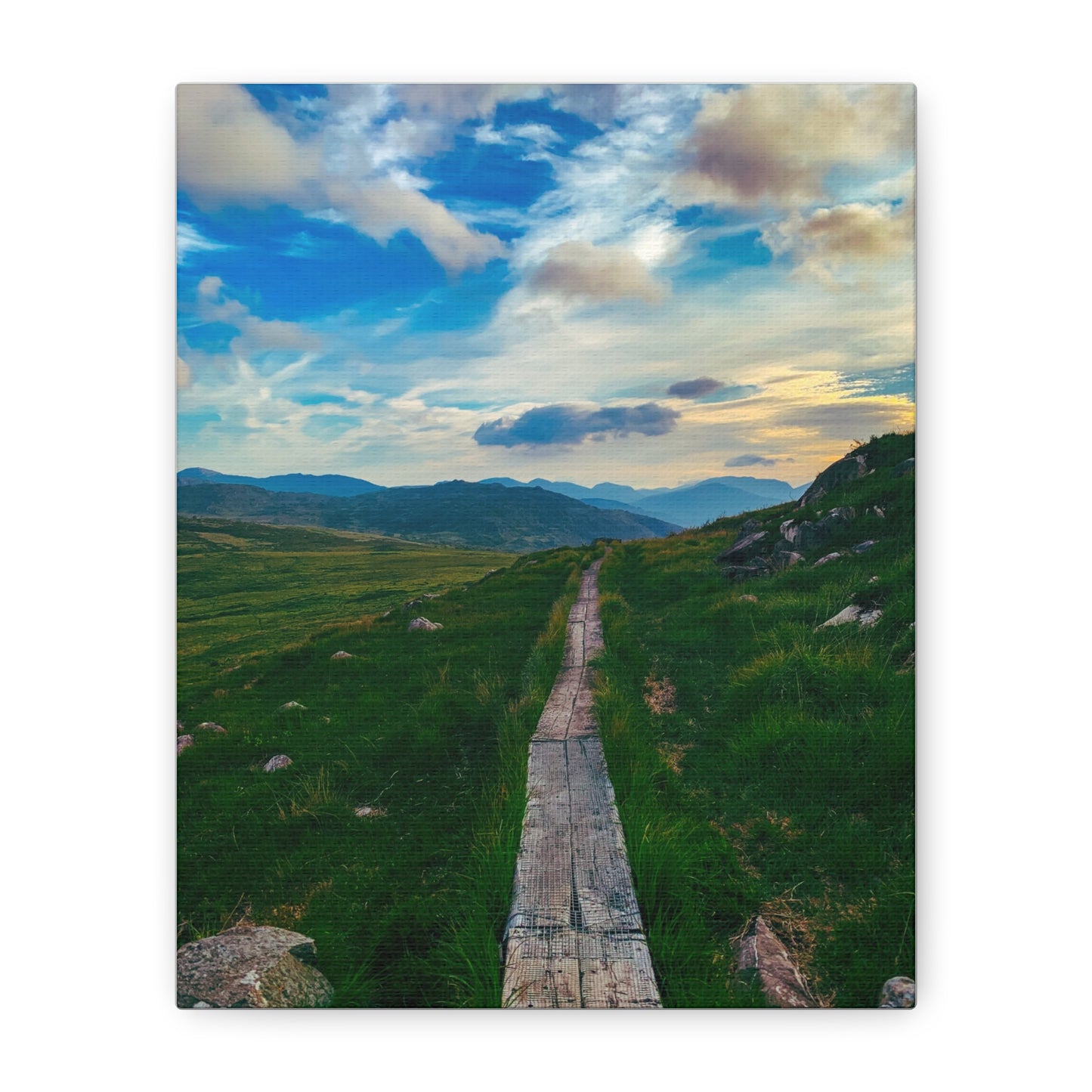 Torc Mountain Trail Matte Canvas, Stretched, 1.25"
