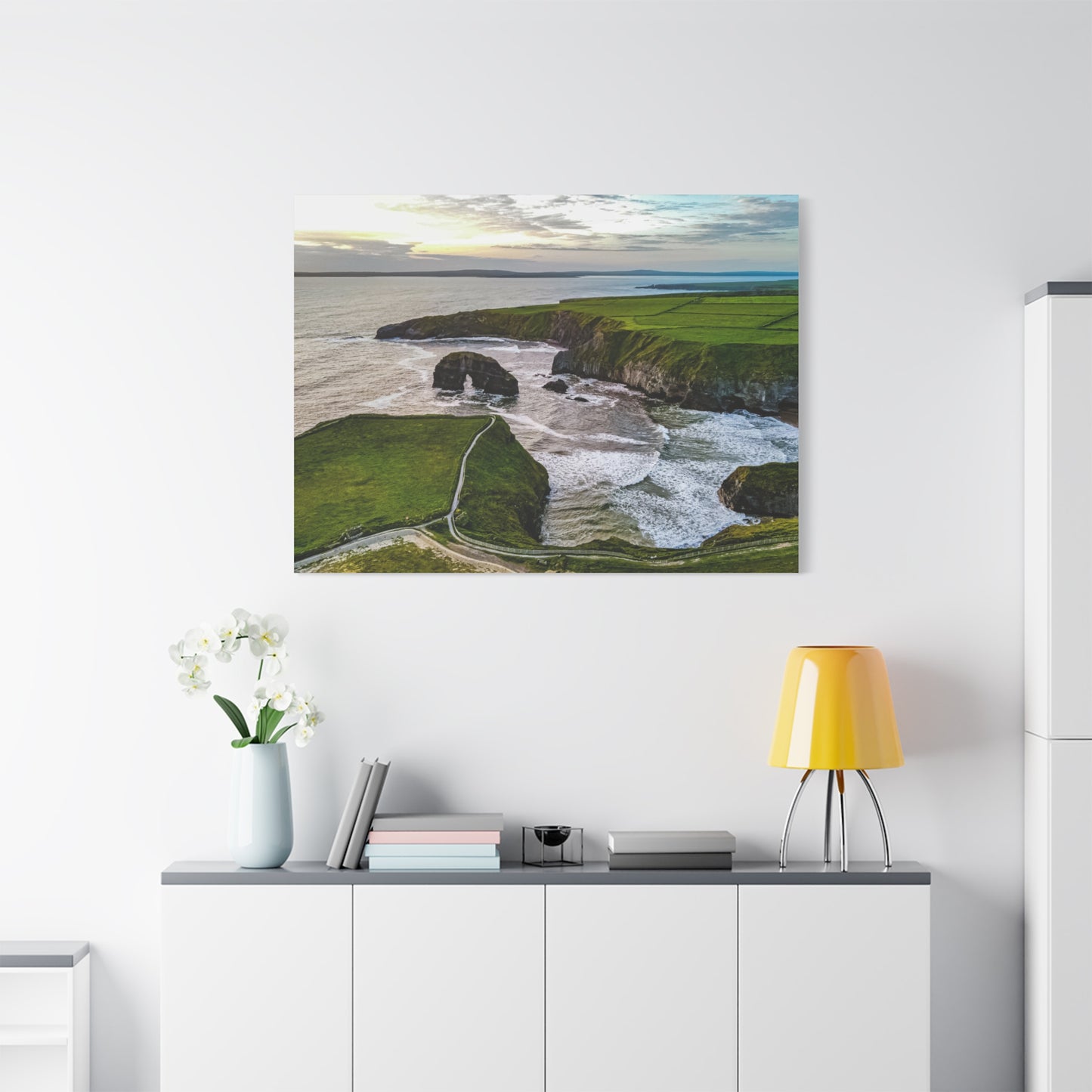 Virgin Rock Ballybunion Matte Canvas, Stretched, 1.25"