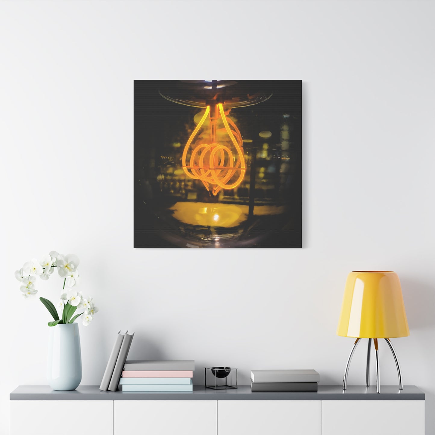 Bulb Matte Canvas, Stretched, 1.25"
