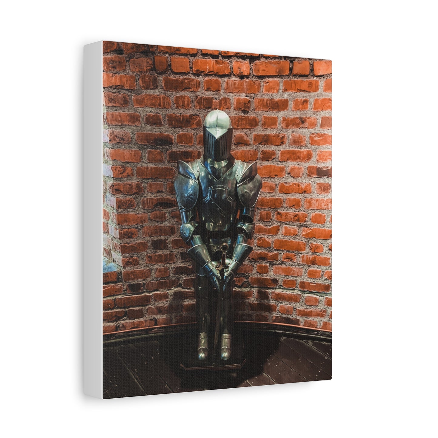 Steel Armour Medieval Age Lithuania Matte Canvas, Stretched, 1.25"