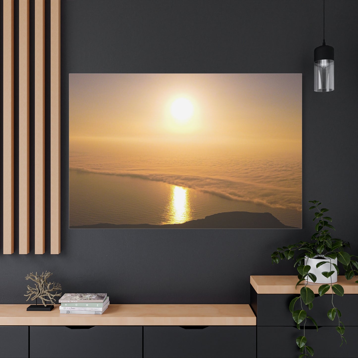 Sunset on Mount Brandon Matte Canvas, Stretched, 1.25"