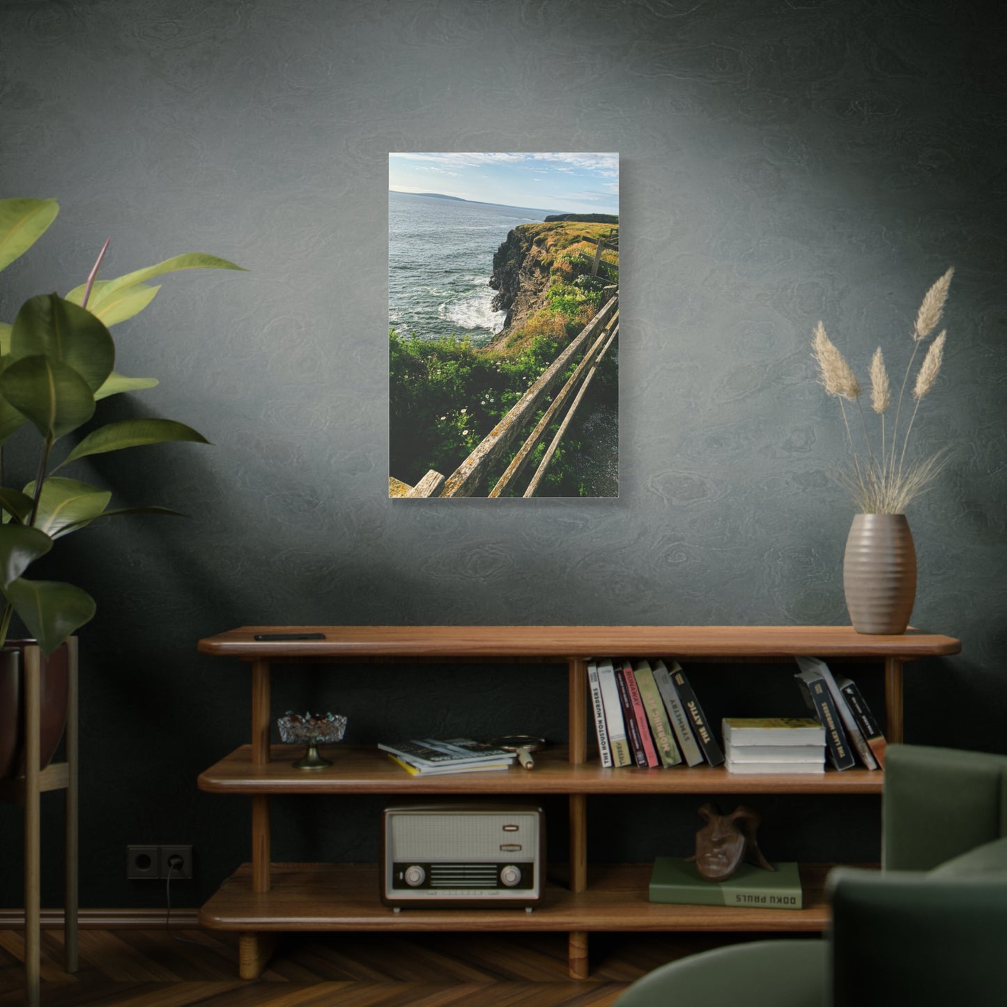 Ballybunion Cliff Walk Matte Canvas, Stretched, 1.25"