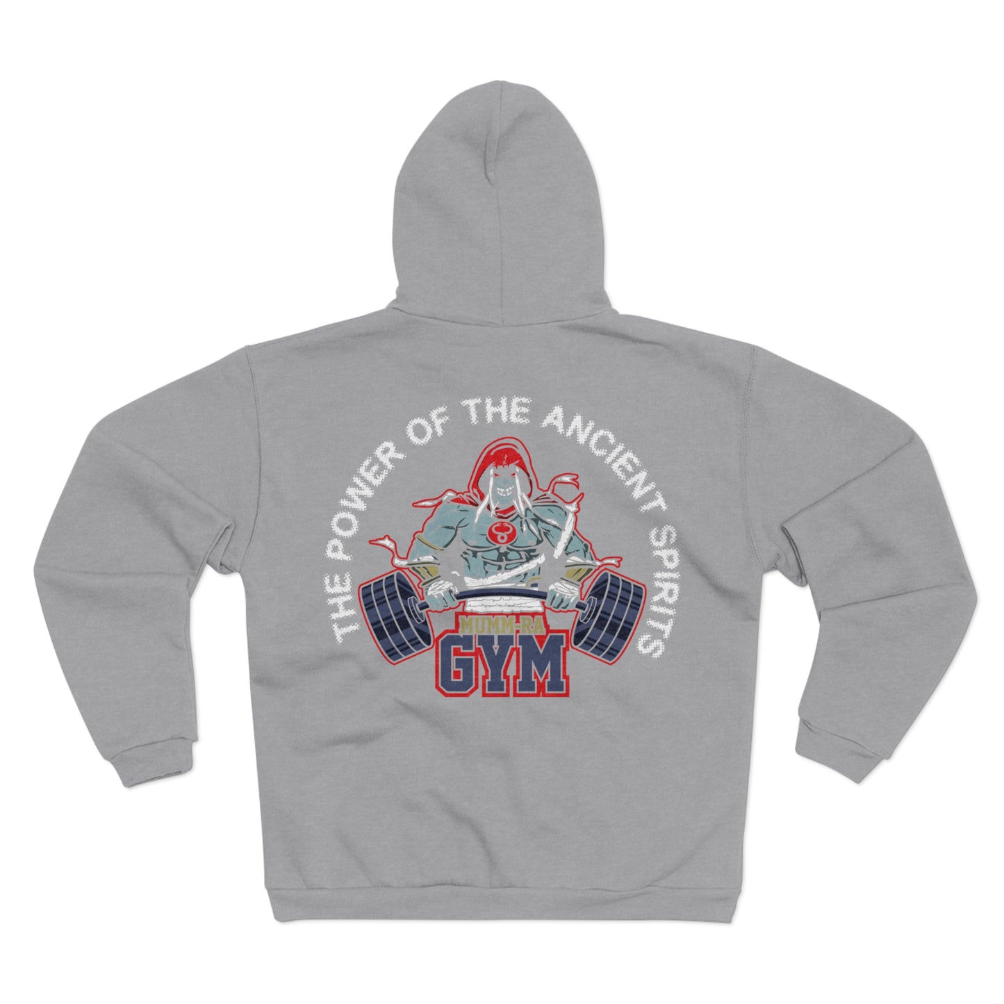 Gym Power Unisex Hooded Zip Sweatshirt