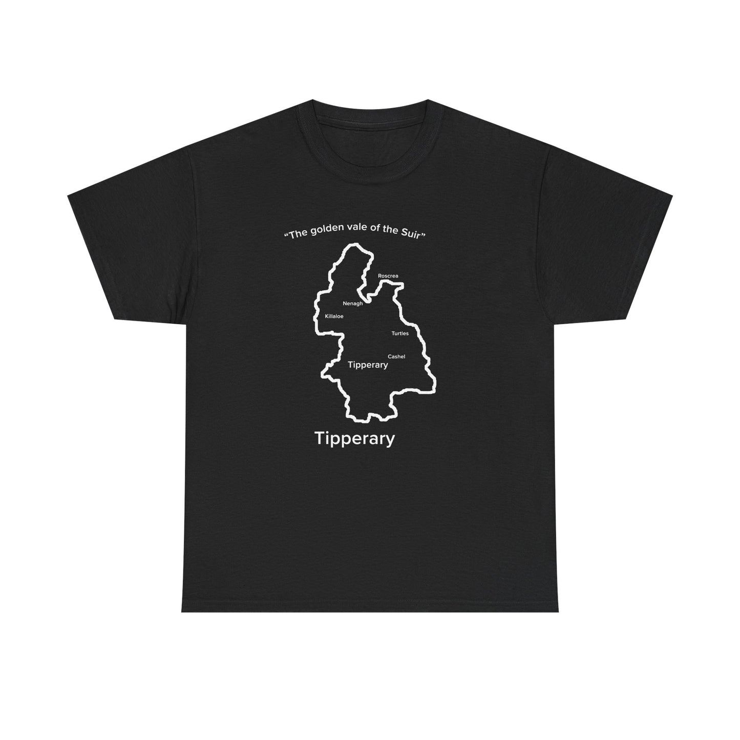 Tipperary Unisex Heavy Cotton T-Shirt Black Edition