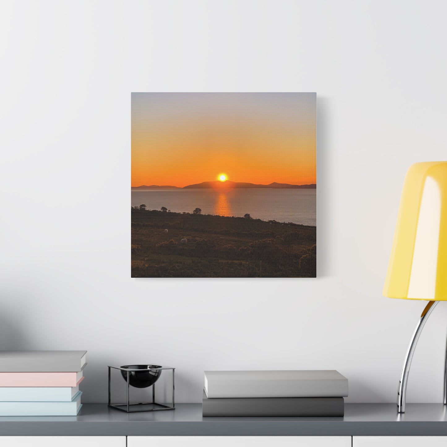 Sunset Ring of Kerry Matte Canvas, Stretched, 1.25"