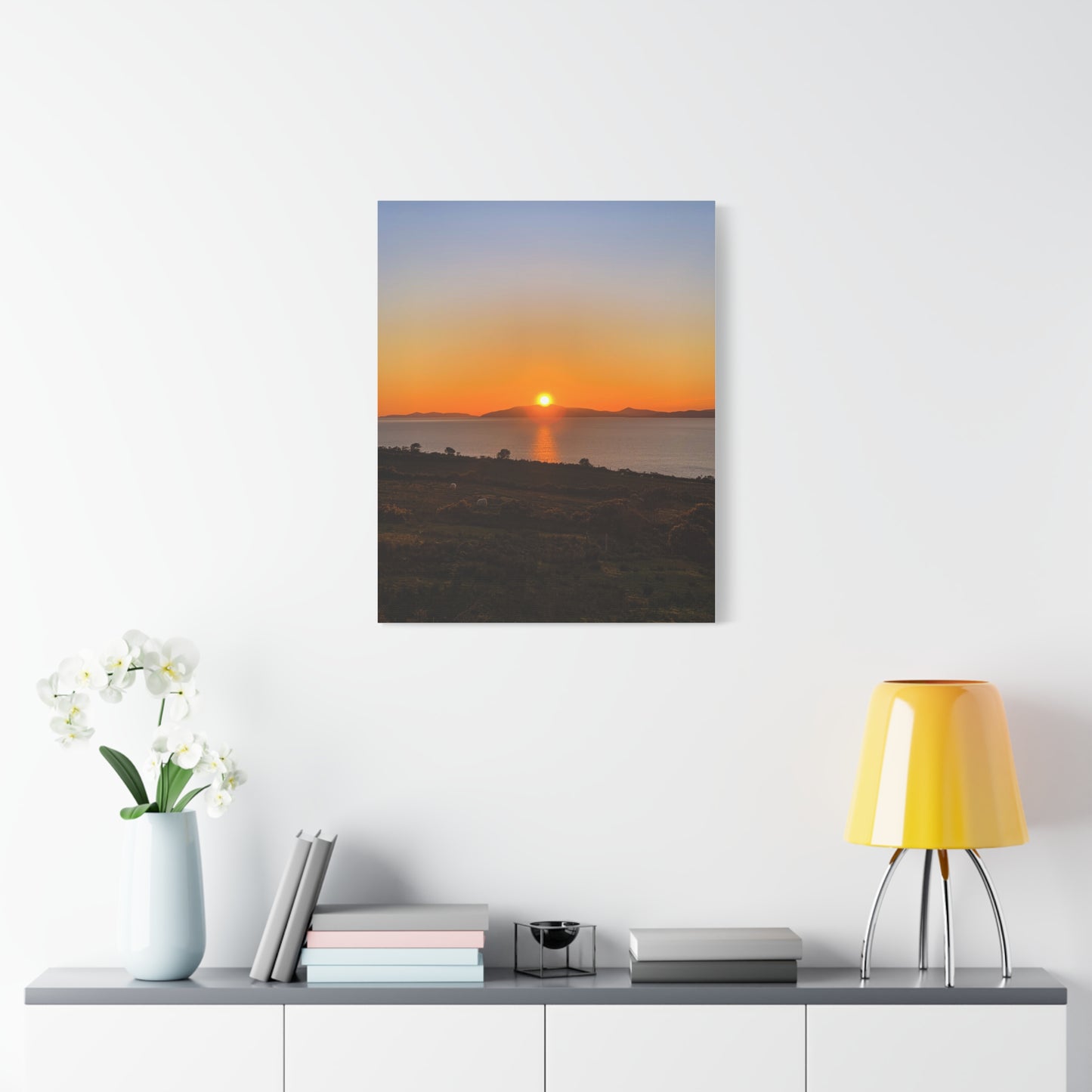 Sunset Ring of Kerry Matte Canvas, Stretched, 1.25"