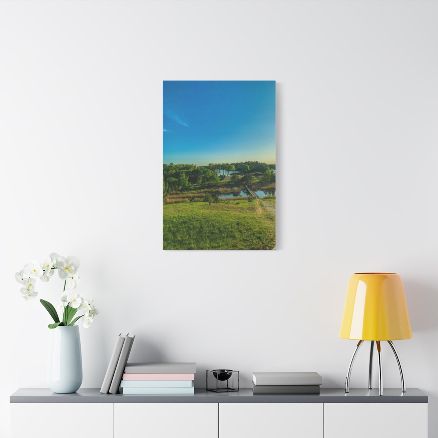 Zagare Lake, Lithuania Matte Canvas, Stretched, 1.25"