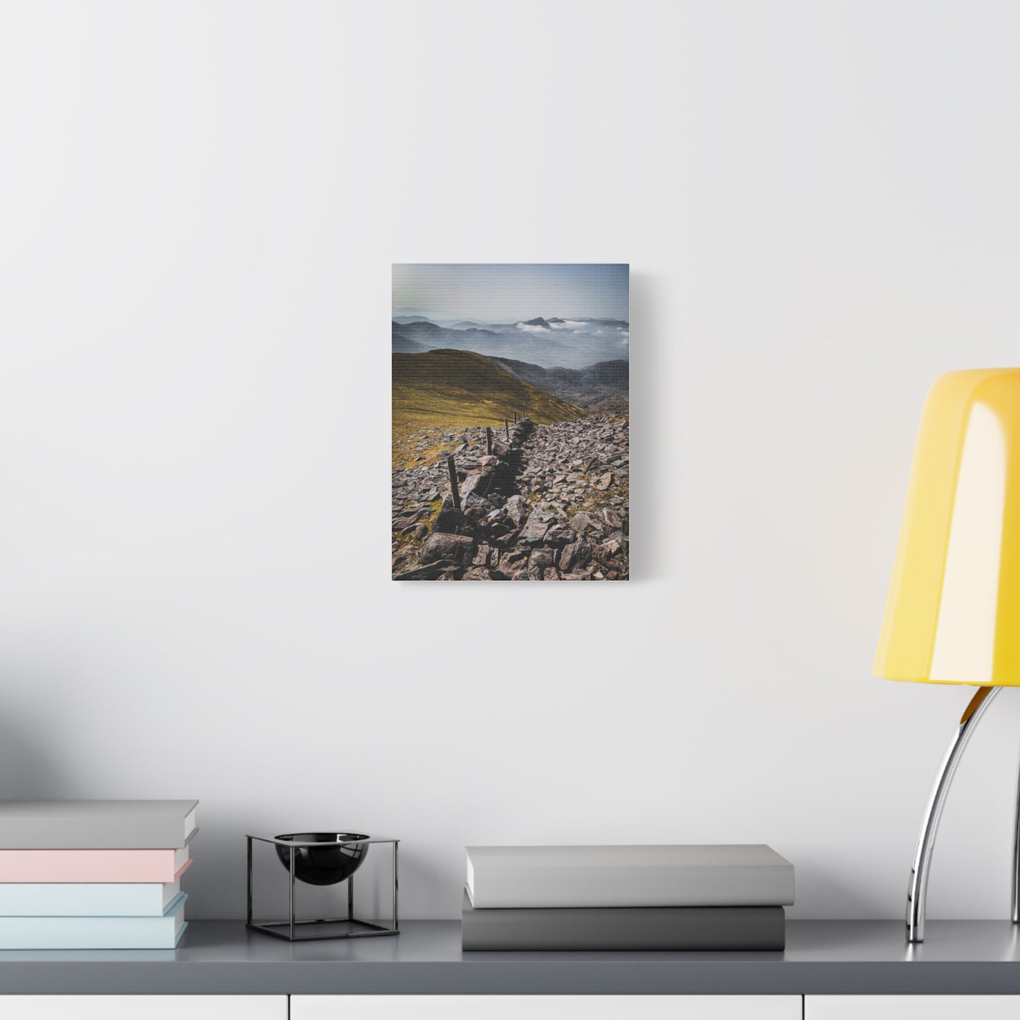 Wall in Mountains Matte Canvas, Stretched, 1.25"